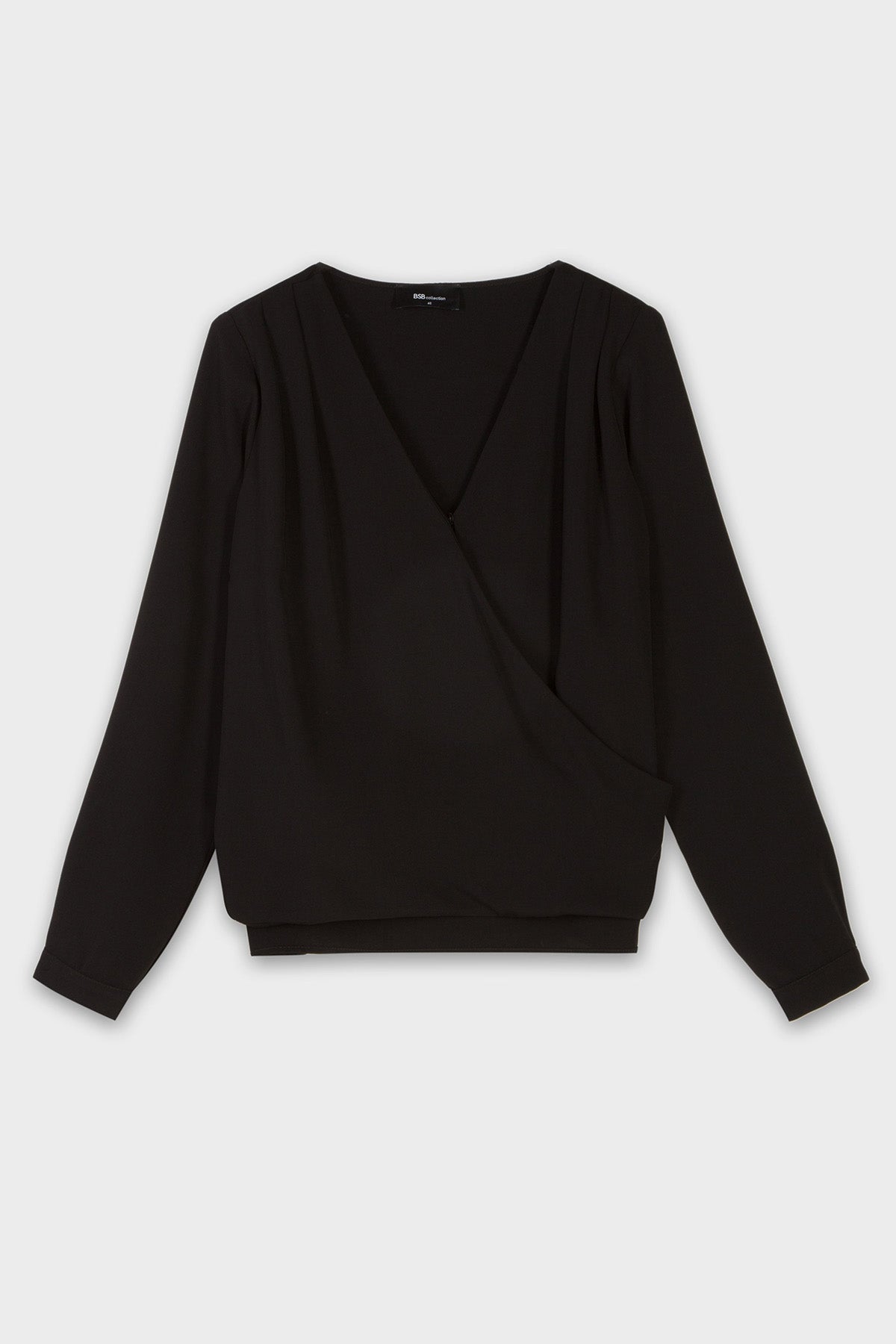 Bsb V Yaka Vatkalı Bluz-Libas Trendy Fashion Store