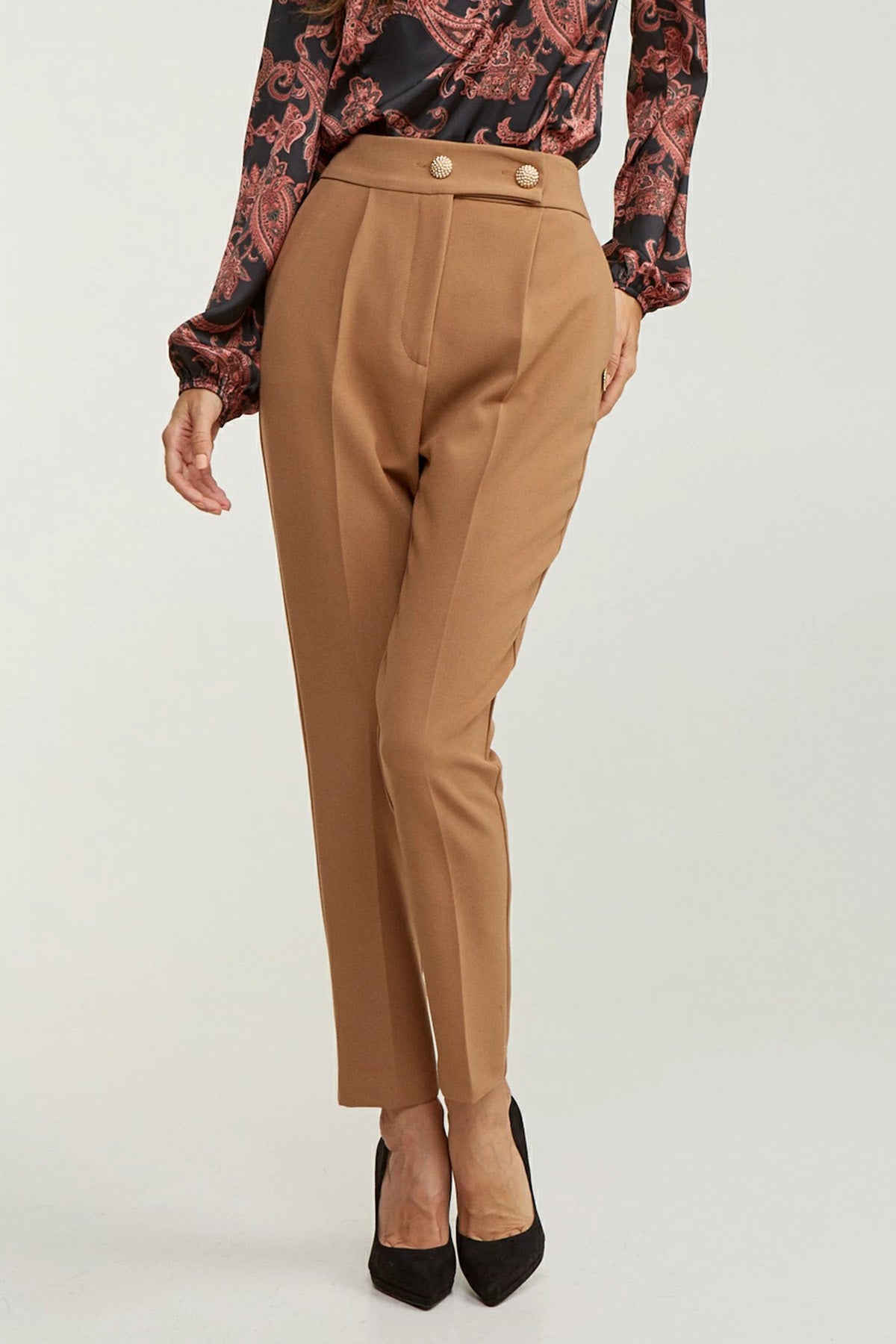Lynne Tek Pile Yandan Cepli Pantolon-Libas Trendy Fashion Store