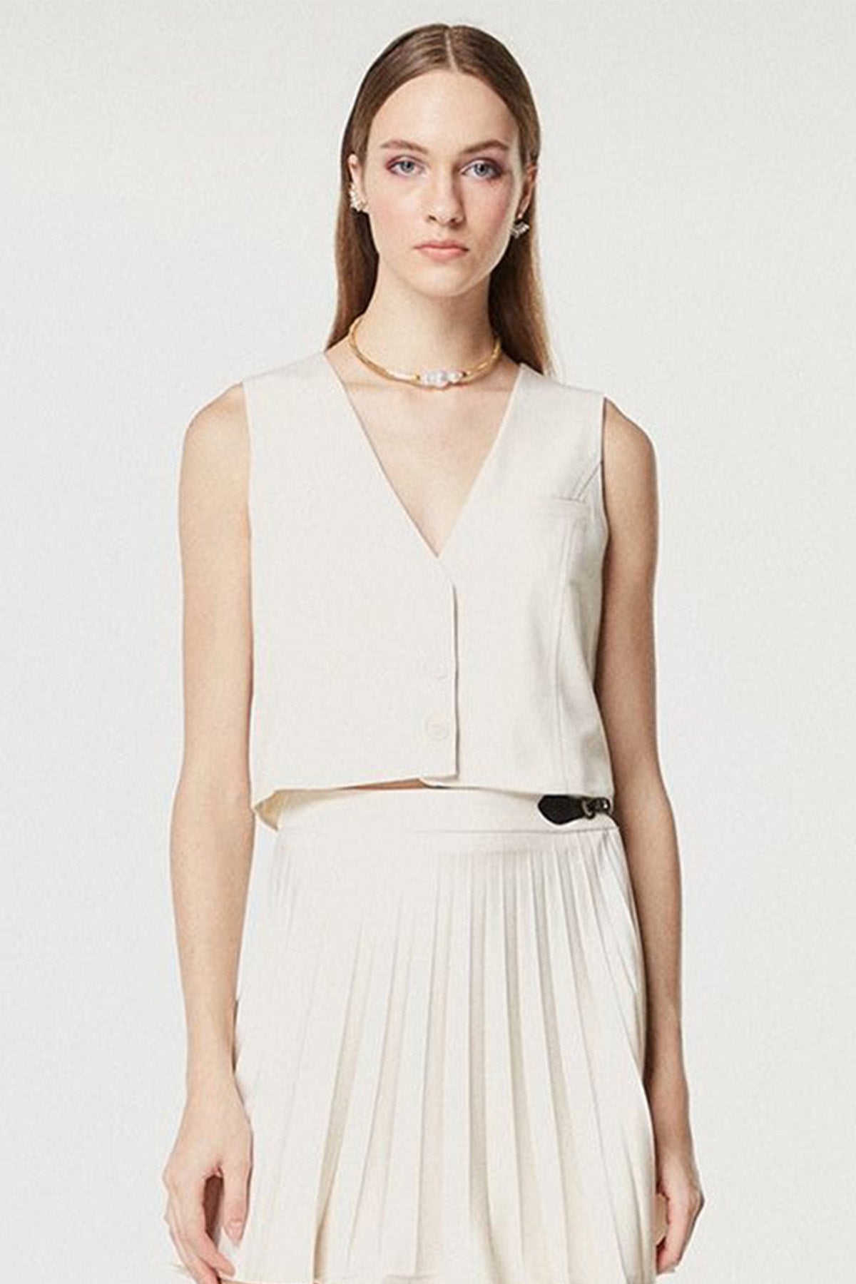 Bsb V Yaka Yelek-Libas Trendy Fashion Store