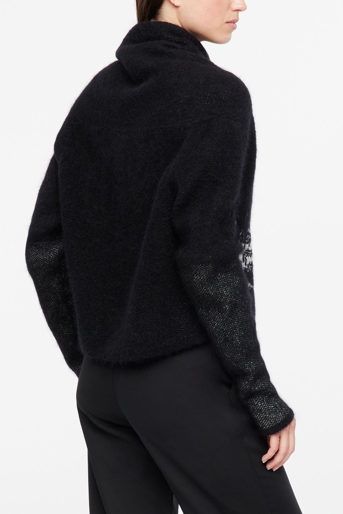 Sarah Pacini Yün Örgü Triko Ceket-Libas Trendy Fashion Store