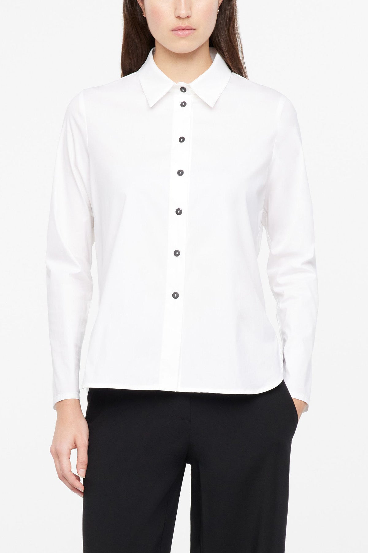 Sarah Pacini Klasik Yaka Streç Gömlek-Libas Trendy Fashion Store