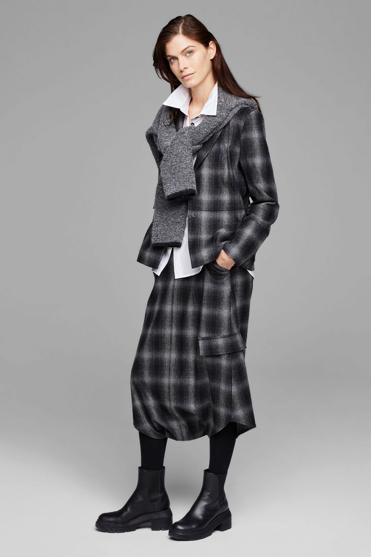 Sarah Pacini Klasik Yaka Streç Gömlek-Libas Trendy Fashion Store
