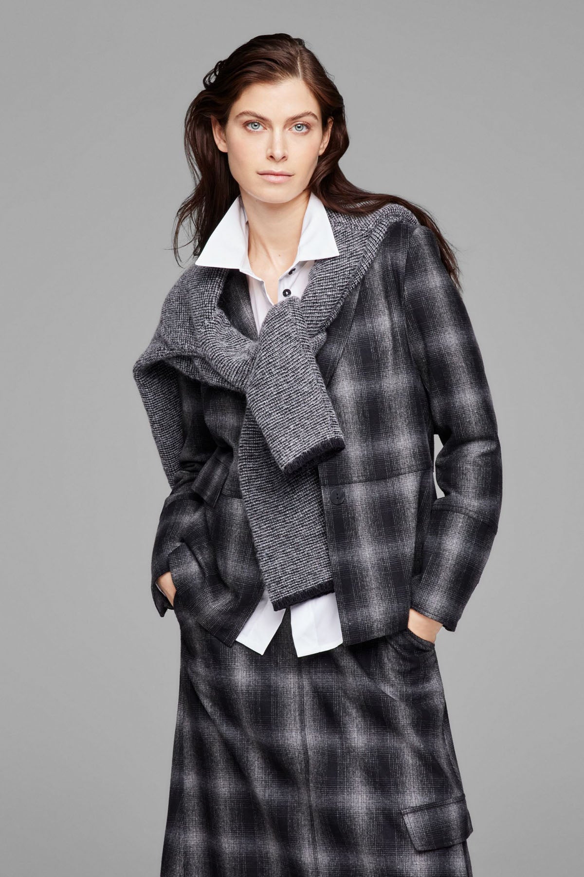 Sarah Pacini Klasik Yaka Streç Gömlek-Libas Trendy Fashion Store