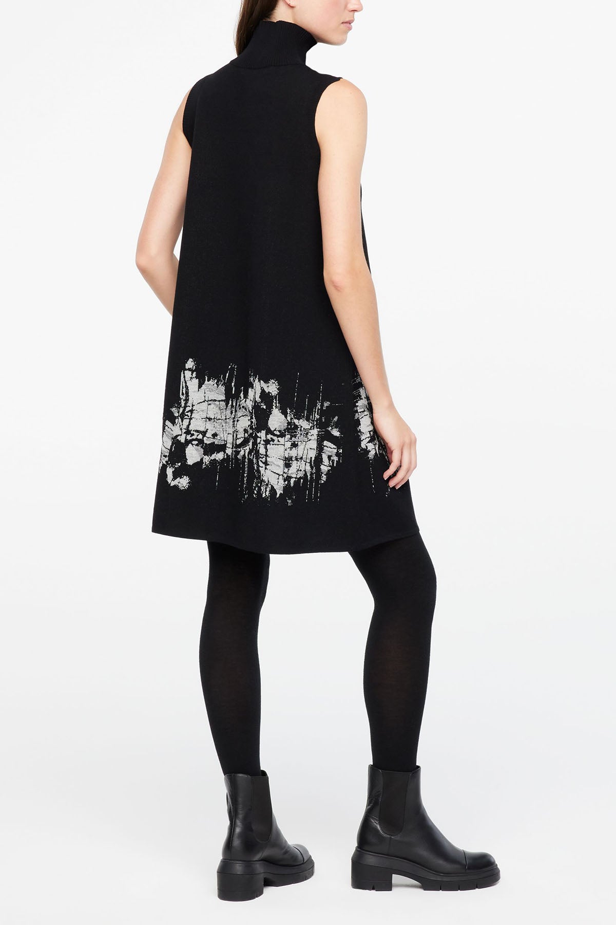 Sarah Pacini Balıkçı Yaka Dizüstü Triko Elbise-Libas Trendy Fashion Store