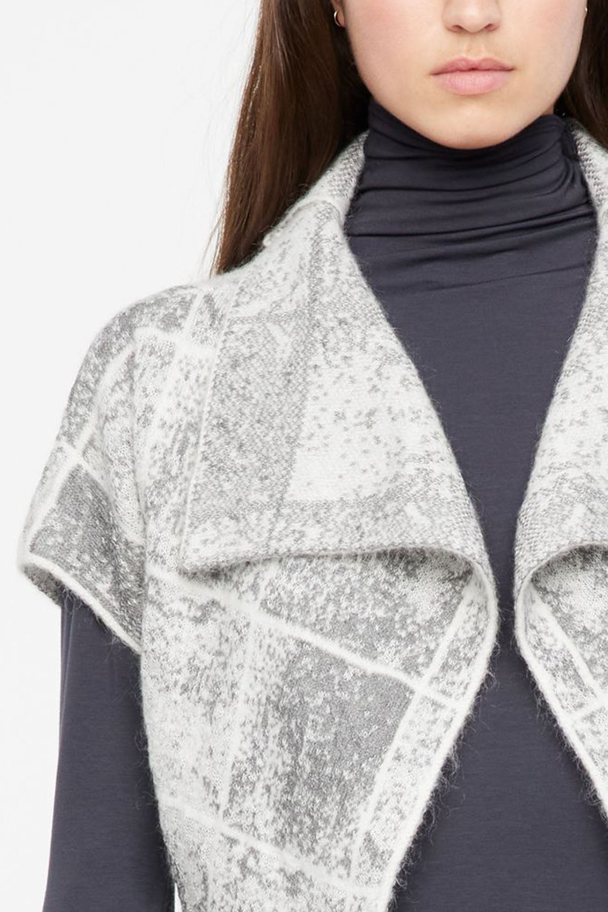 Sarah Pacini Yün Triko Ceket-Libas Trendy Fashion Store