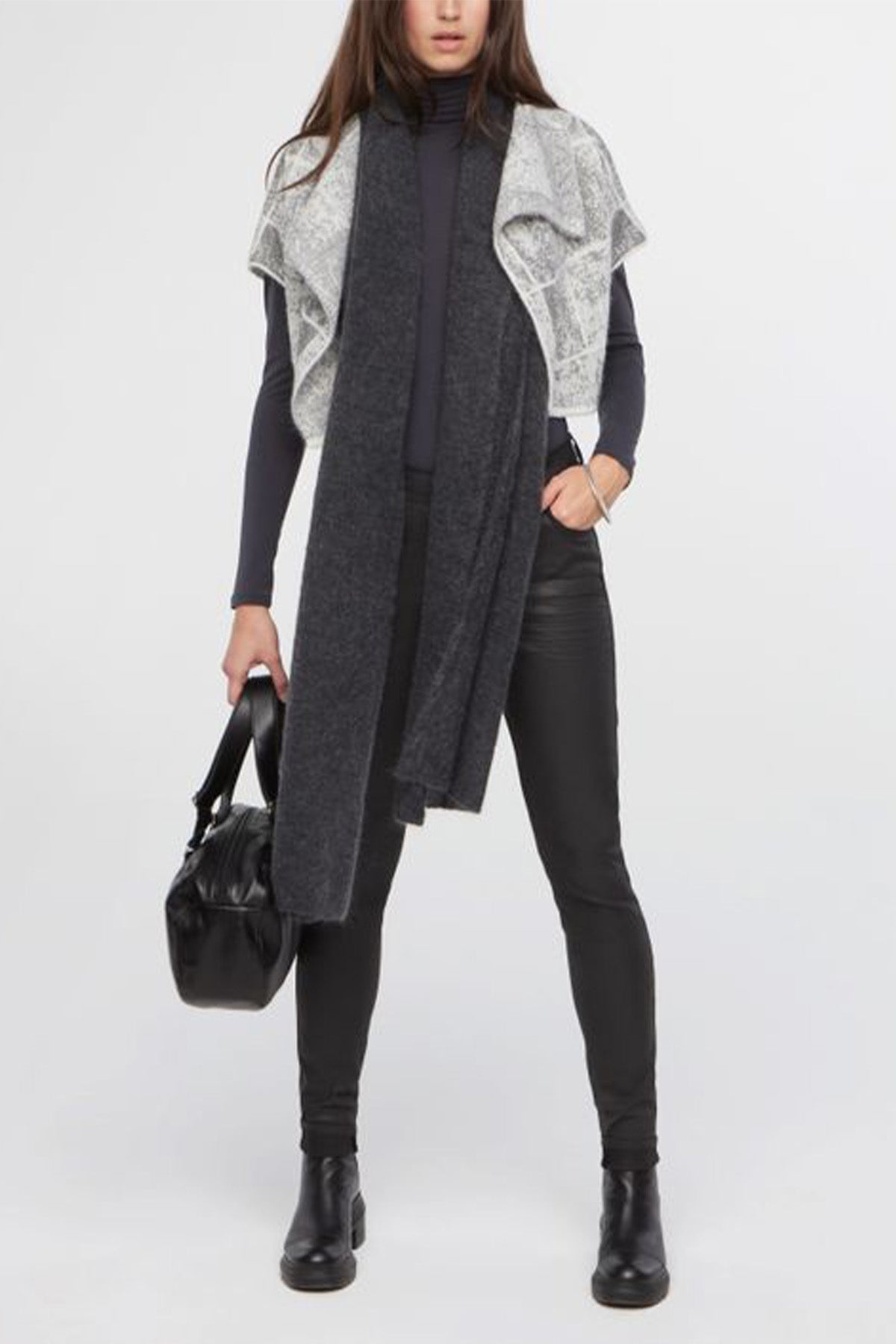 Sarah Pacini Yün Triko Ceket-Libas Trendy Fashion Store