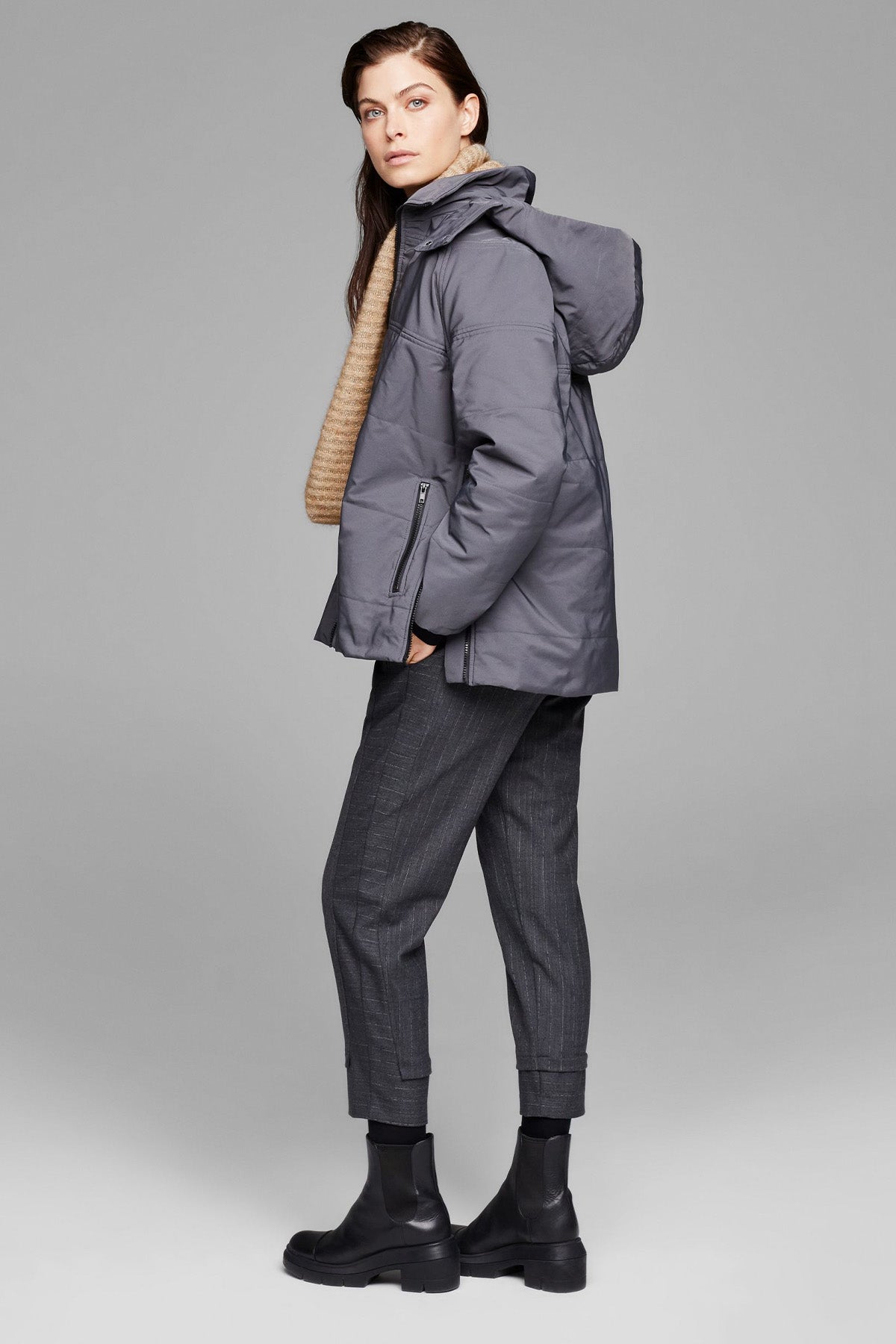 Sarah Pacini Çizgili Pantolon-Libas Trendy Fashion Store