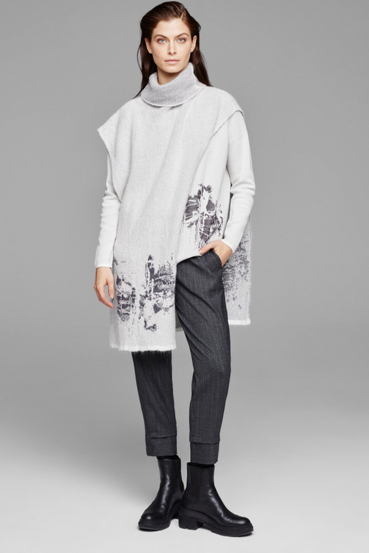 Sarah Pacini Çizgili Pantolon-Libas Trendy Fashion Store