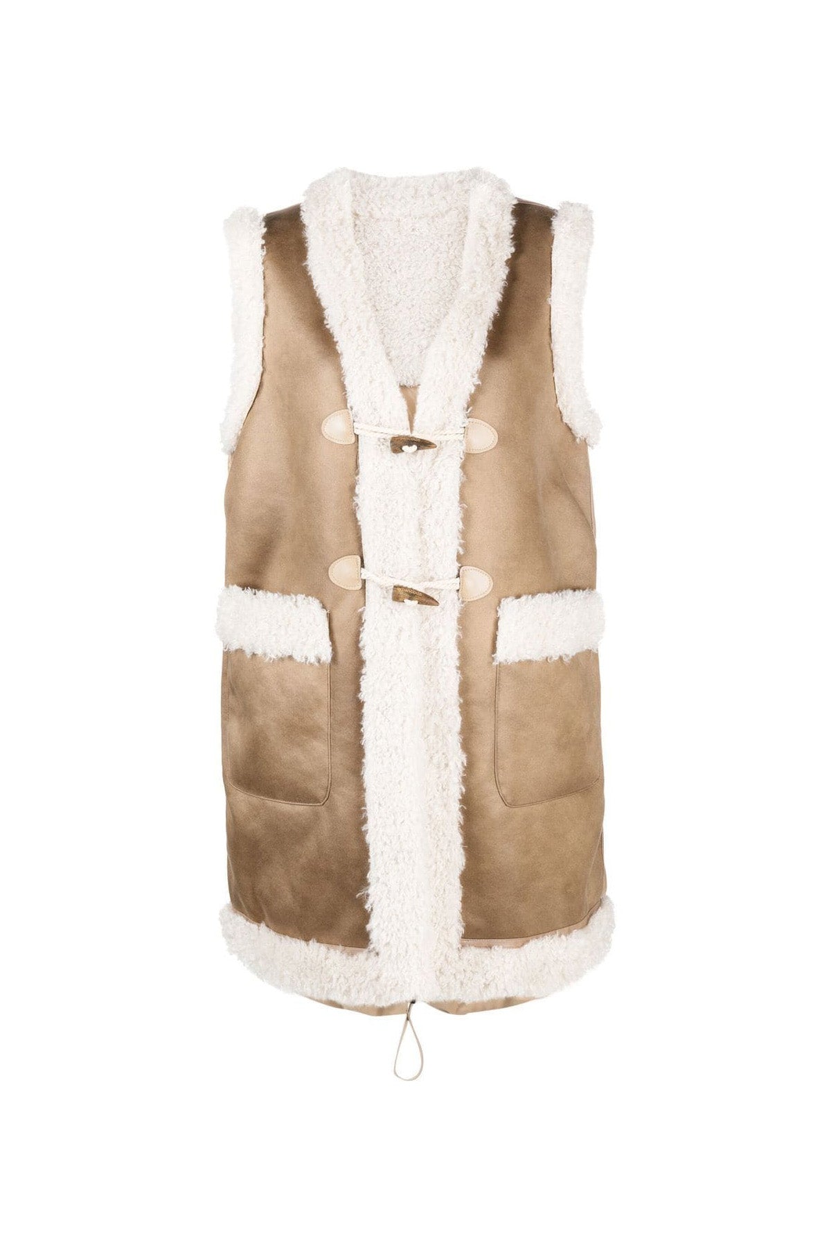 Urbancode Eko Kürk Deri Yelek-Libas Trendy Fashion Store