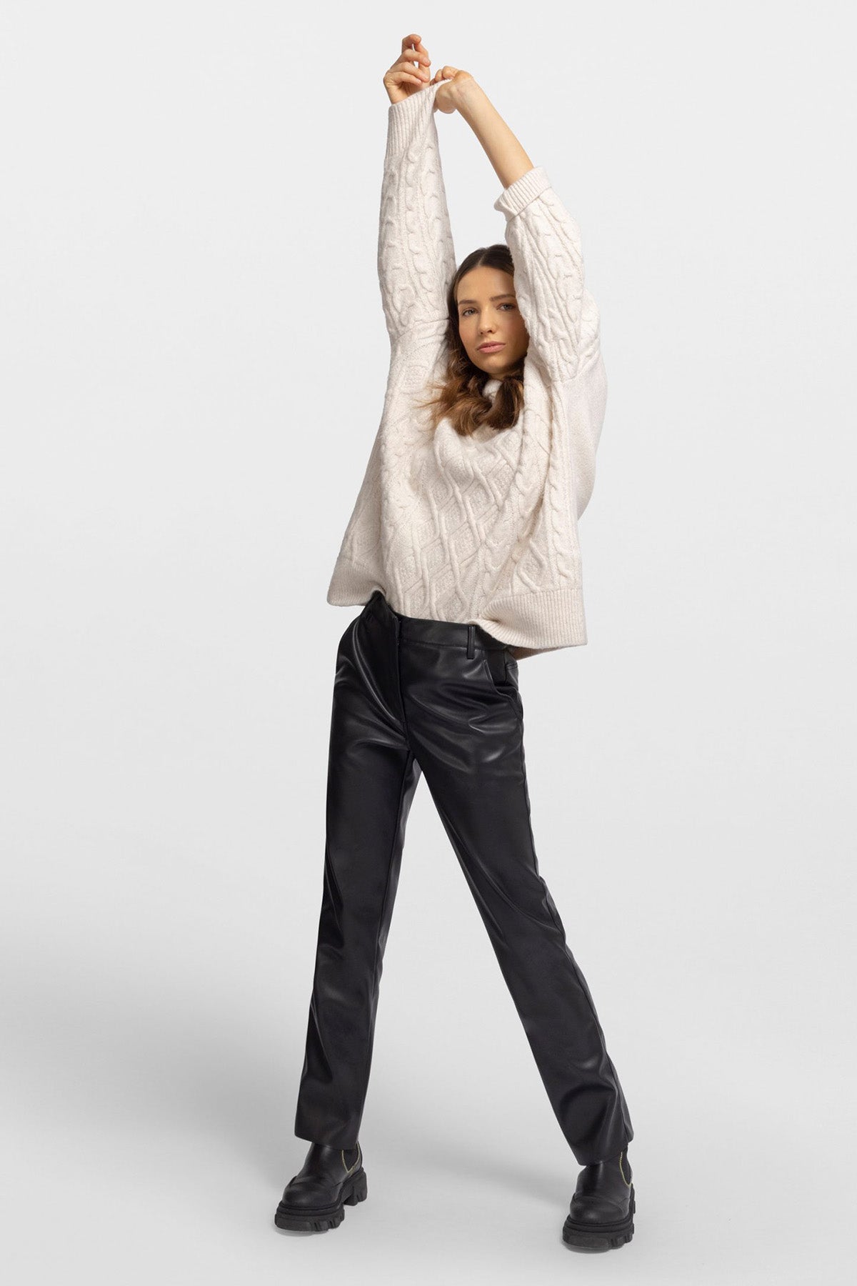 Urbancode Deri Pantolon-Libas Trendy Fashion Store