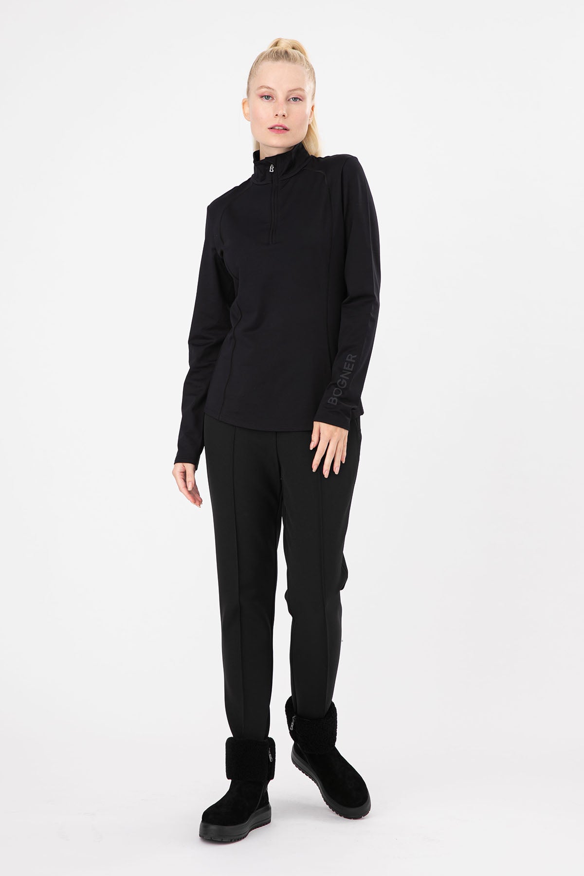 Bogner Trisha Dik Yaka Streç Termal İçlik-Libas Trendy Fashion Store