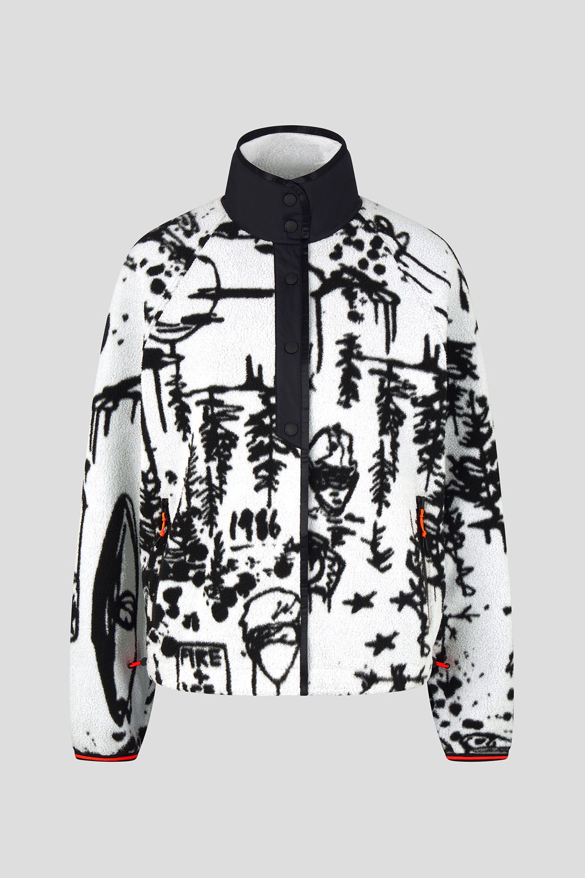 Bogner Jeany Dik Yaka Polar Ceket-Libas Trendy Fashion Store
