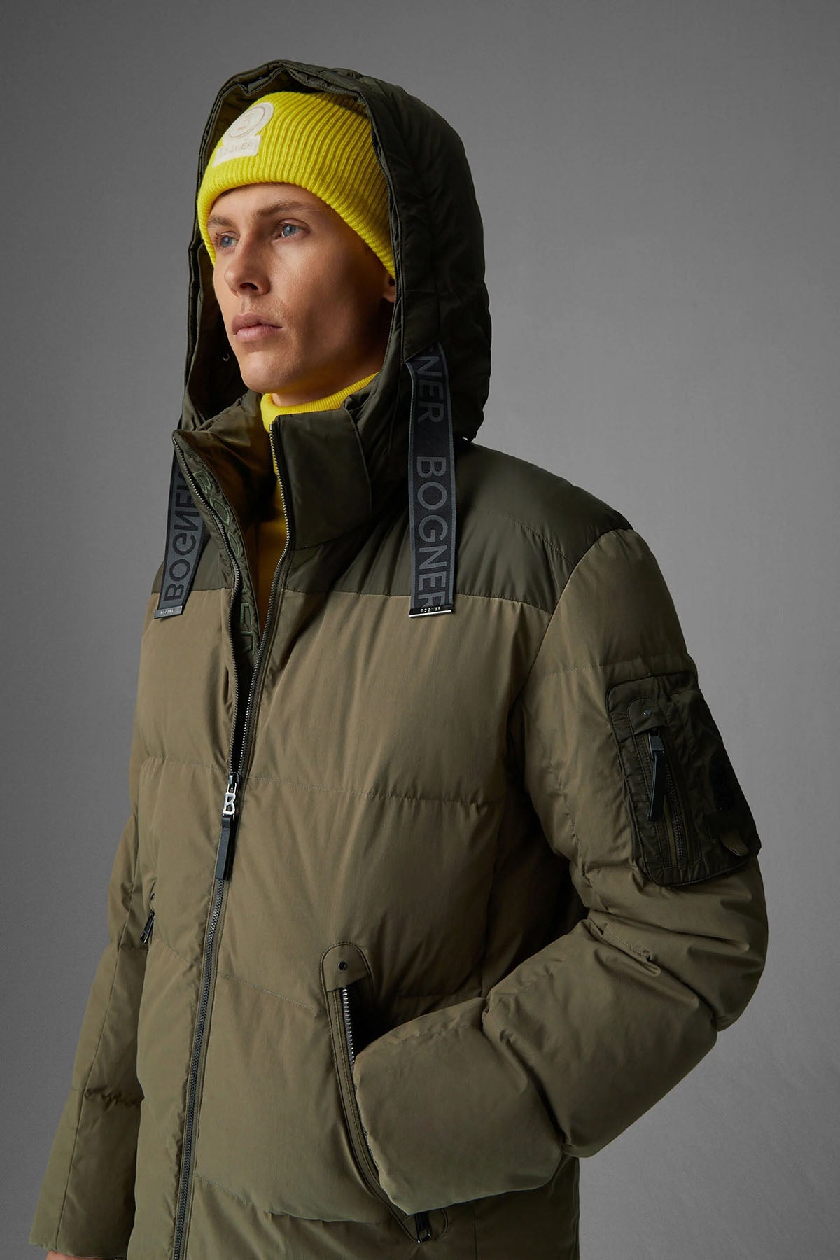 Bogner Jamy Kapüşonlu Puffer Mont-Libas Trendy Fashion Store