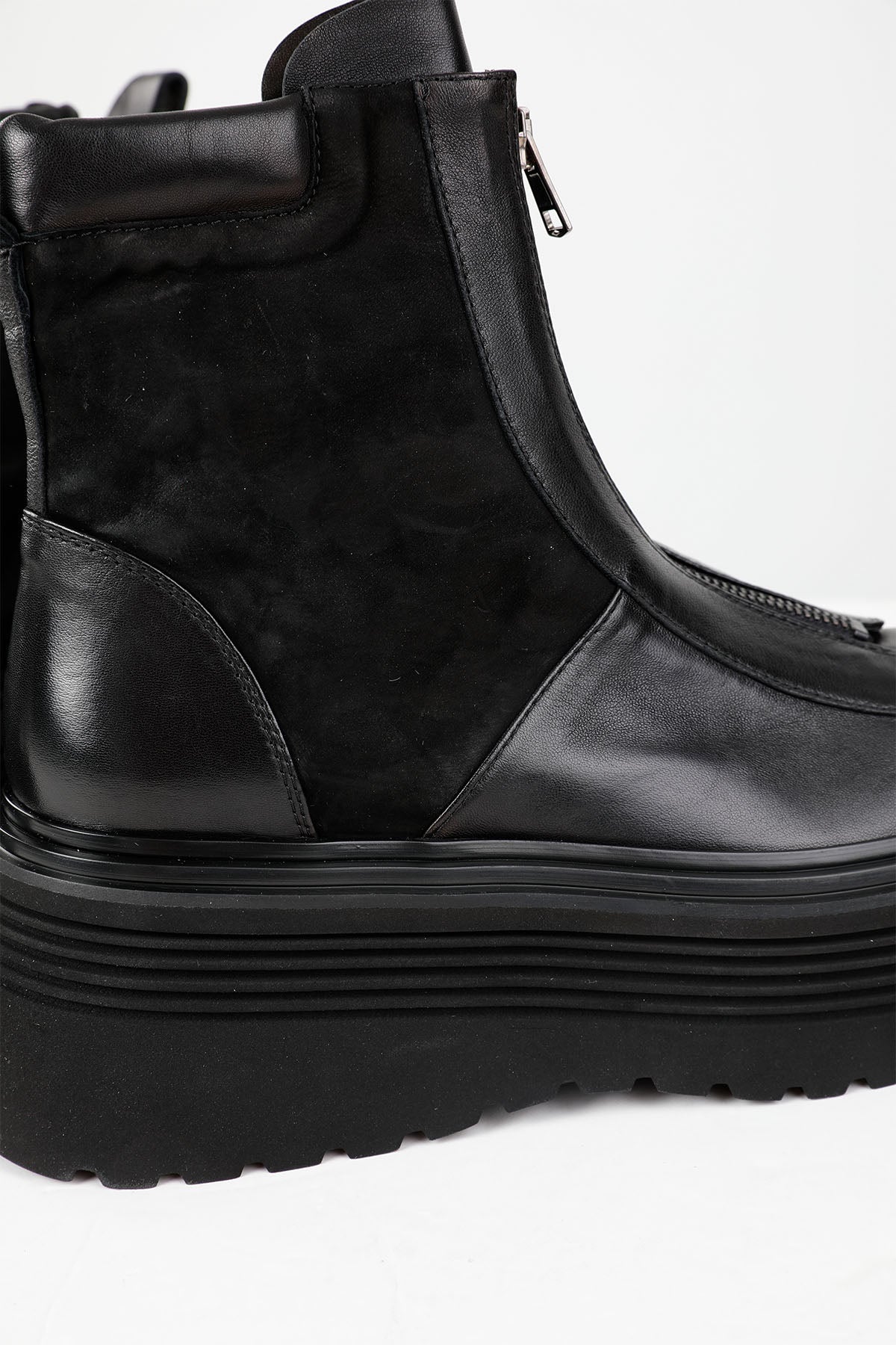 Fruit Extralight Taban Nubuk Detaylı Deri Bot-Libas Trendy Fashion Store