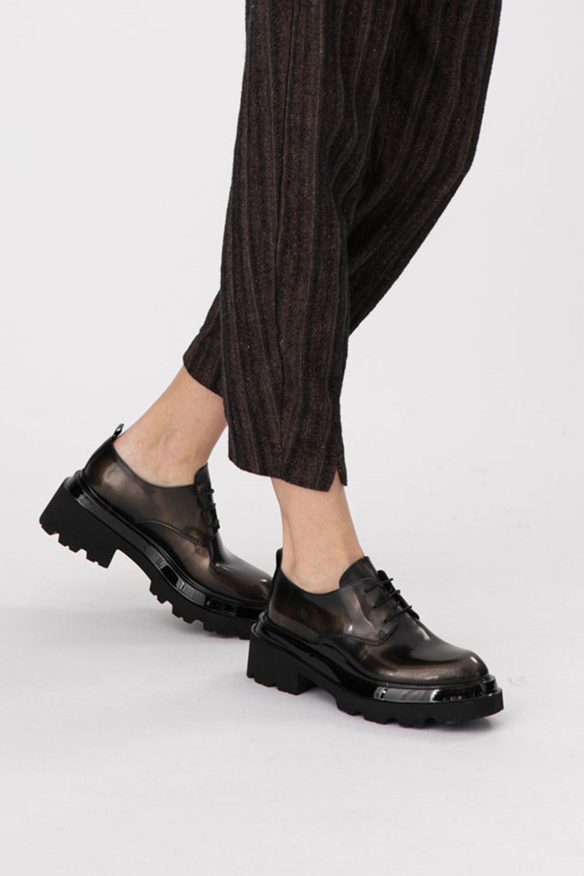 Fruit Extralight Taban Fırça Efektli Deri Casual Ayakkabı-Libas Trendy Fashion Store