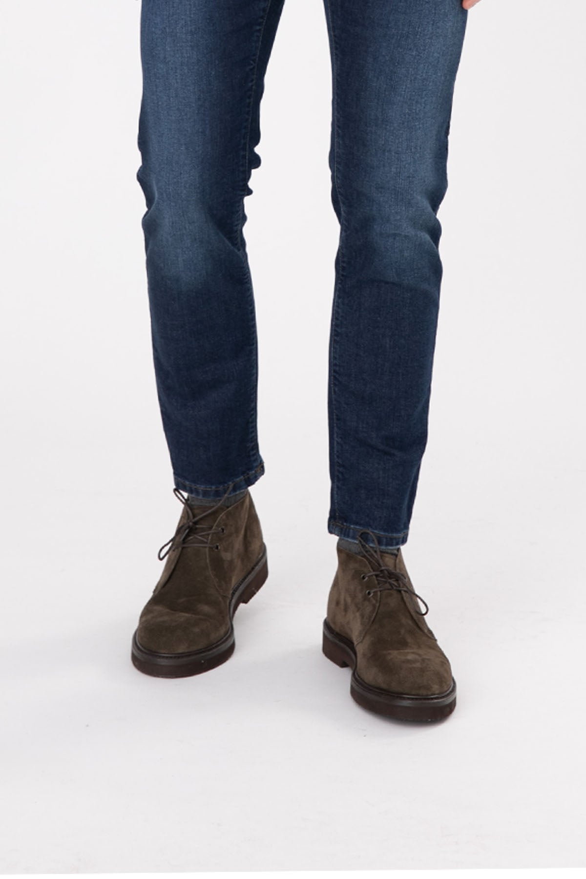 Henderson Vibram Taban Chukka Casual Süet Bot-Libas Trendy Fashion Store