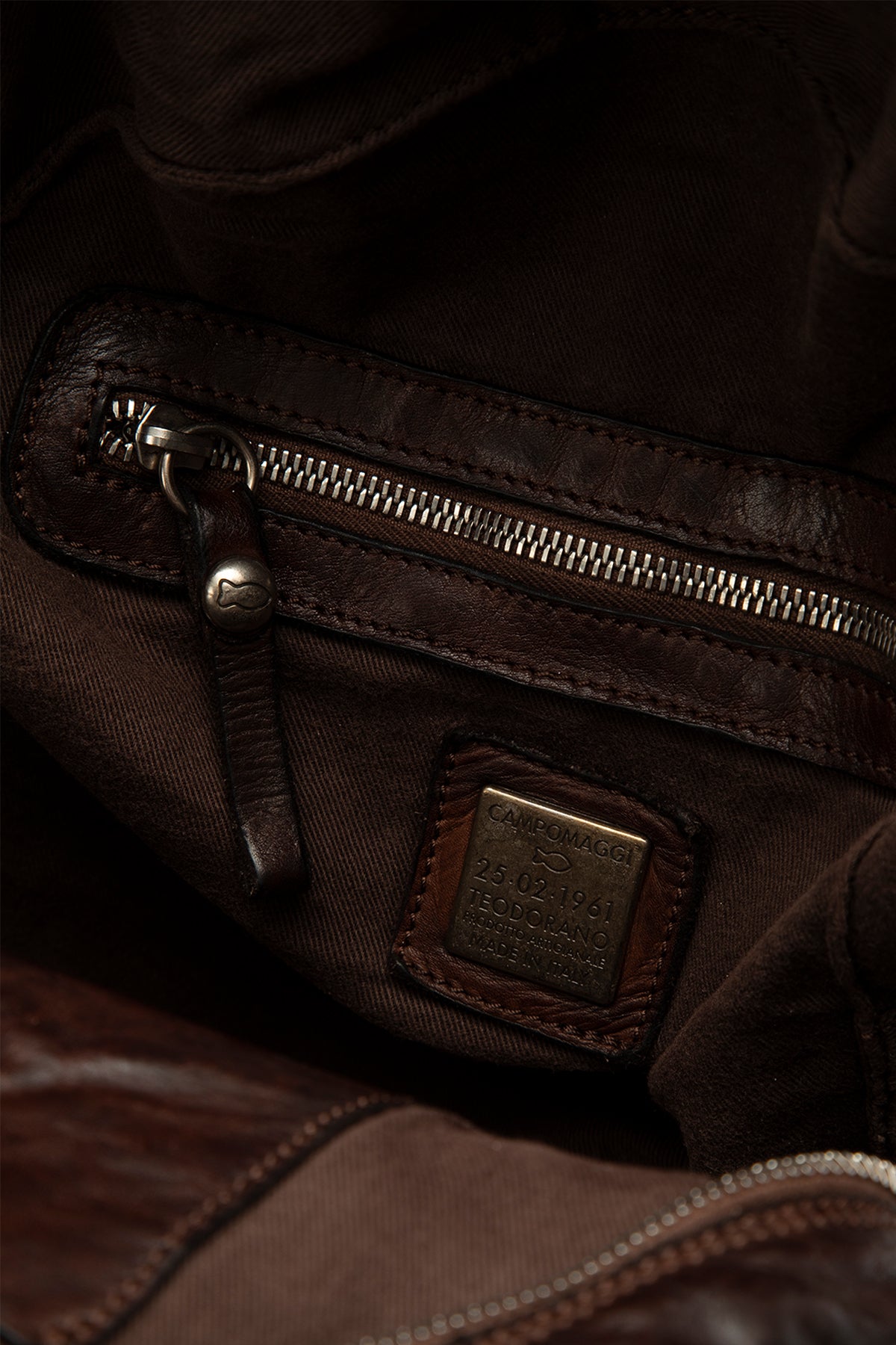 Campomaggi Unisex Deri Sırt Çantası-Libas Trendy Fashion Store