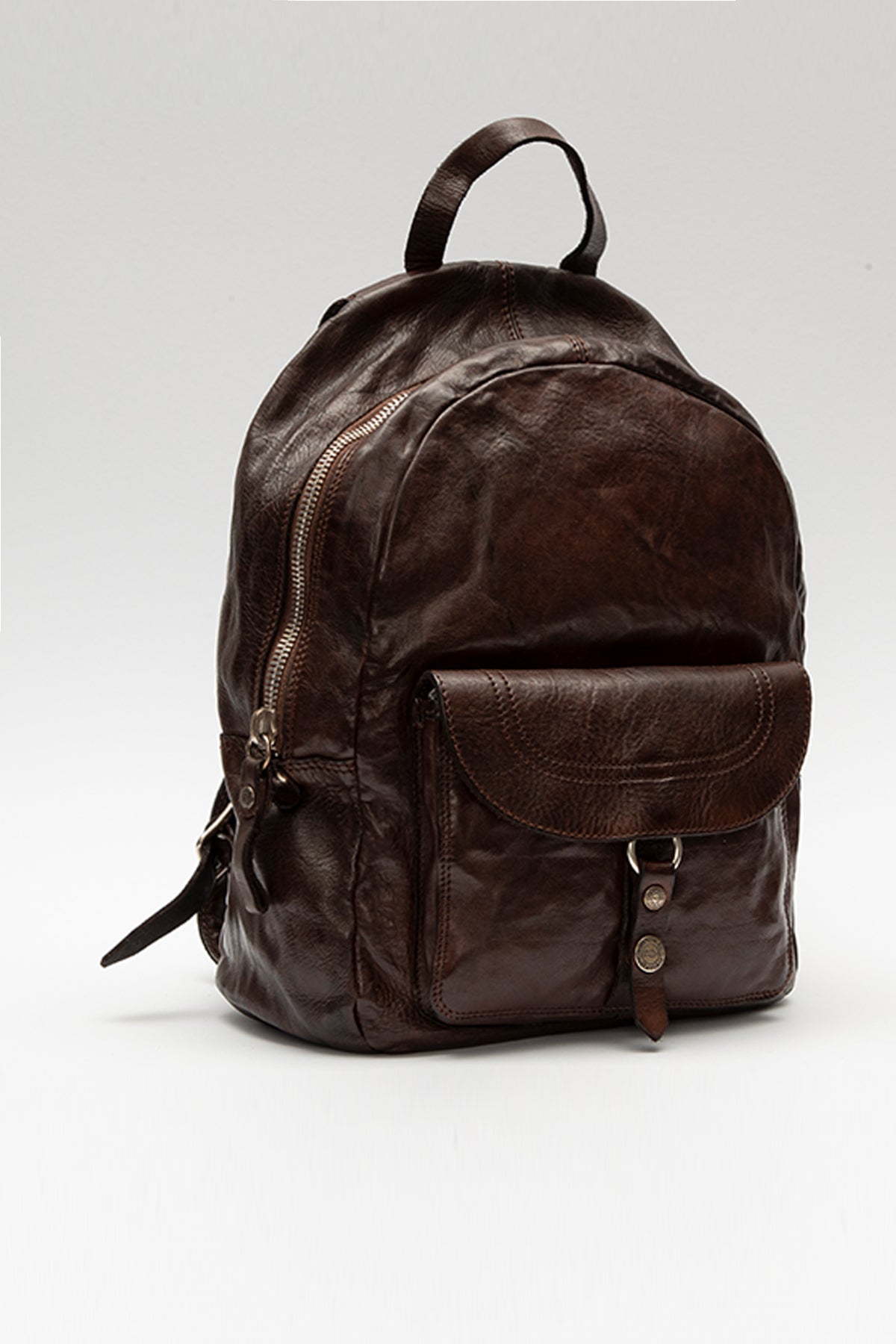 Campomaggi Unisex Deri Sırt Çantası-Libas Trendy Fashion Store