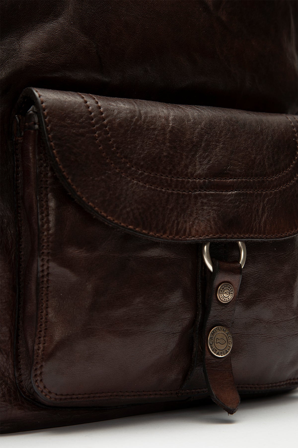 Campomaggi Unisex Deri Sırt Çantası-Libas Trendy Fashion Store