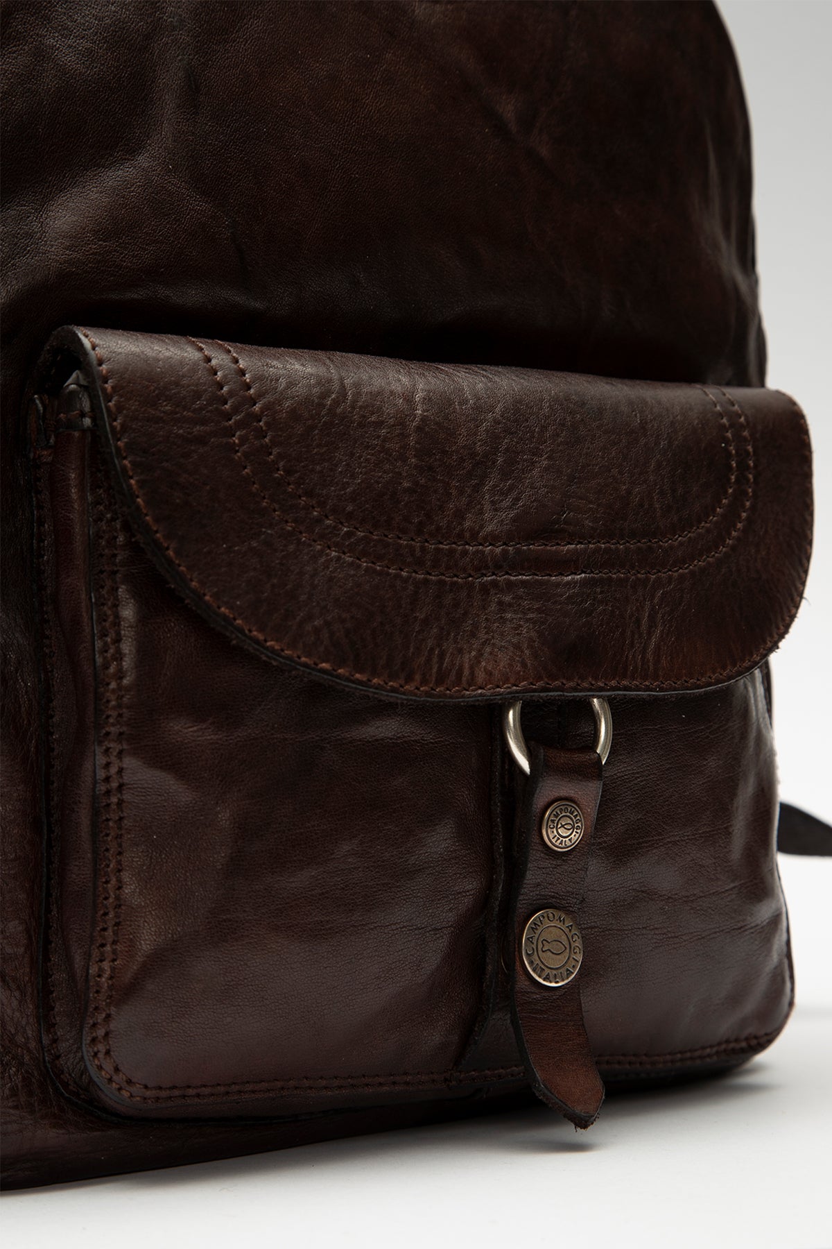 Campomaggi Unisex Deri Sırt Çantası-Libas Trendy Fashion Store