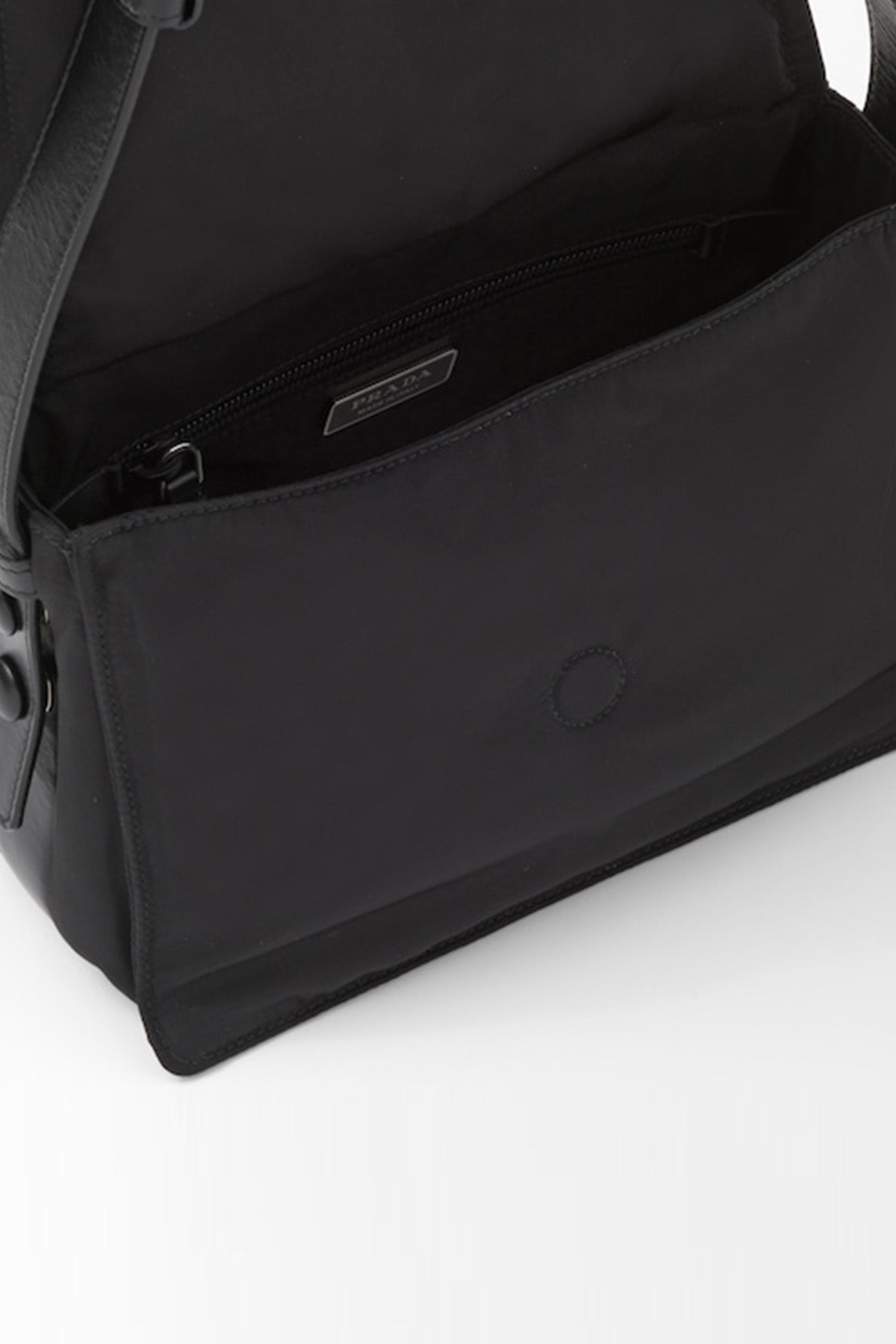 Prada Logolu Re-Nylon Omuz Çantası-Libas Trendy Fashion Store