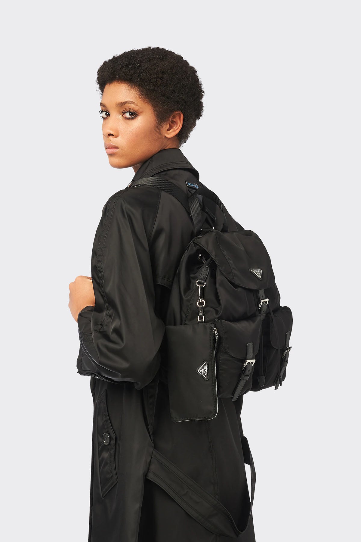 Prada Cep Detaylı Sırt Çantası-Libas Trendy Fashion Store