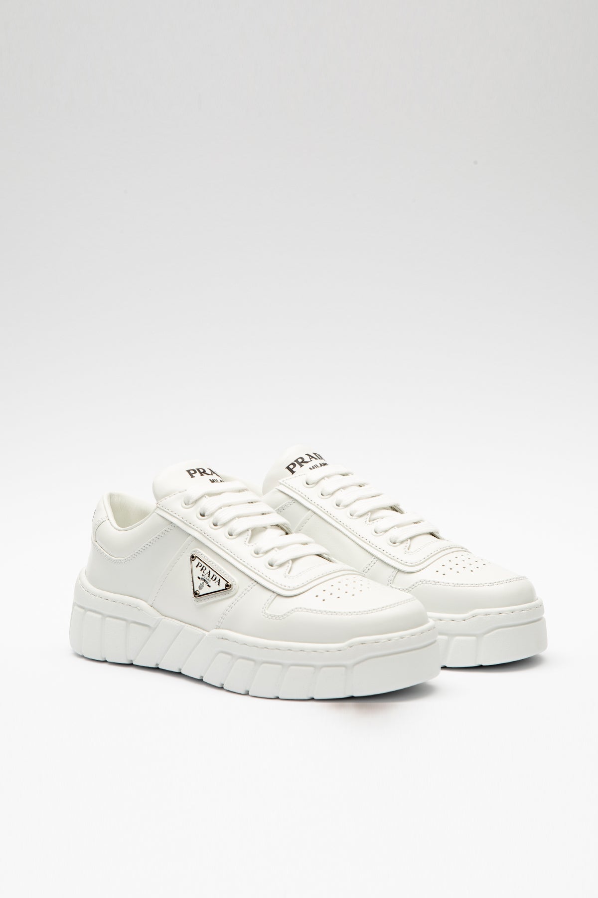 Prada Deri Sneaker Ayakkabı-Libas Trendy Fashion Store