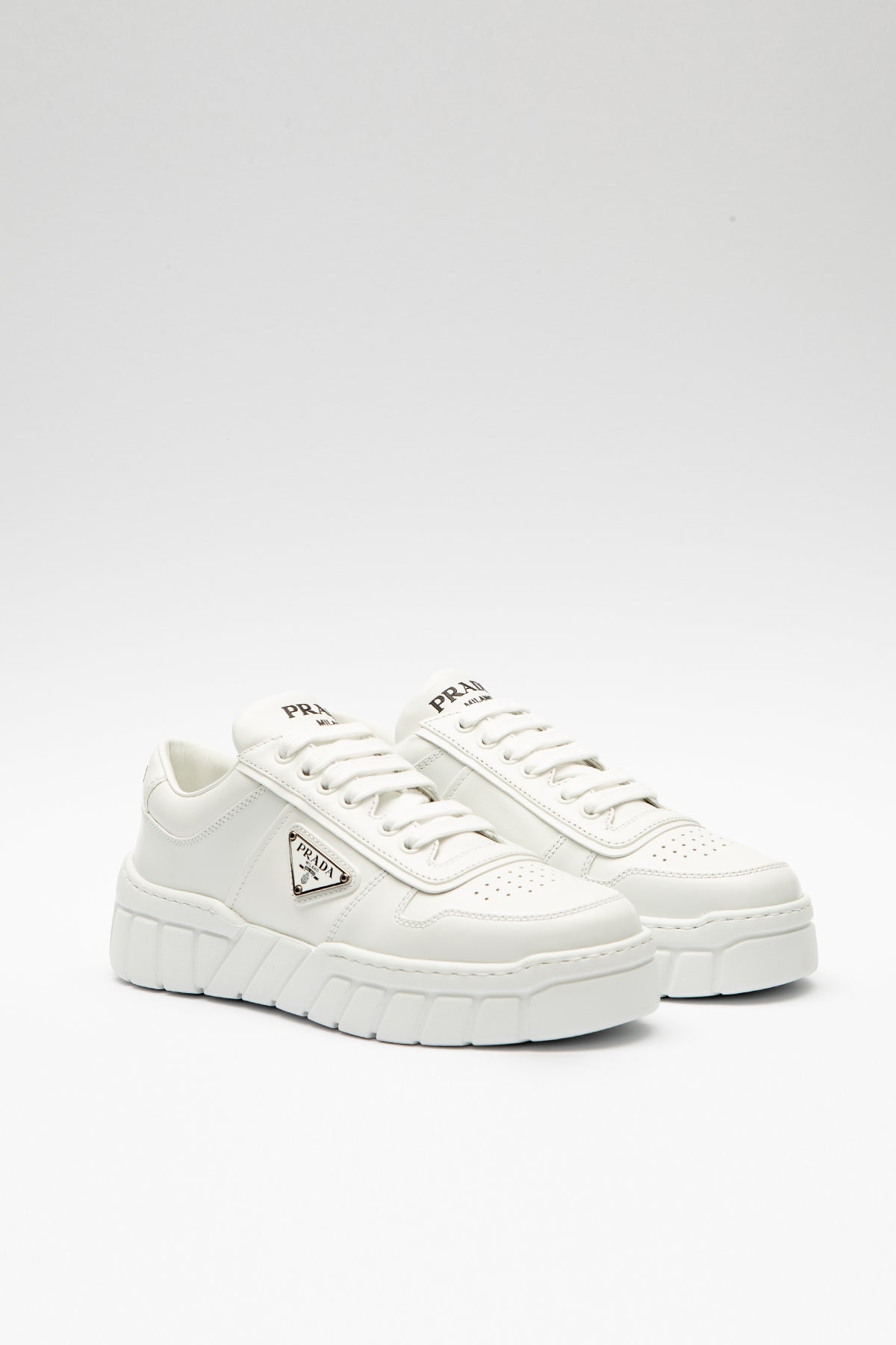 Prada Deri Sneaker Ayakkabı-Libas Trendy Fashion Store