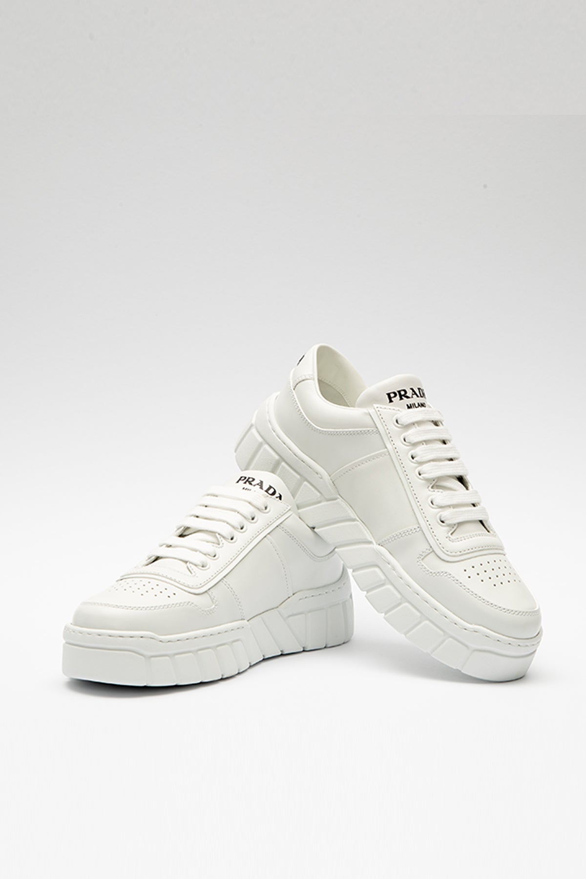 Prada Deri Sneaker Ayakkabı-Libas Trendy Fashion Store