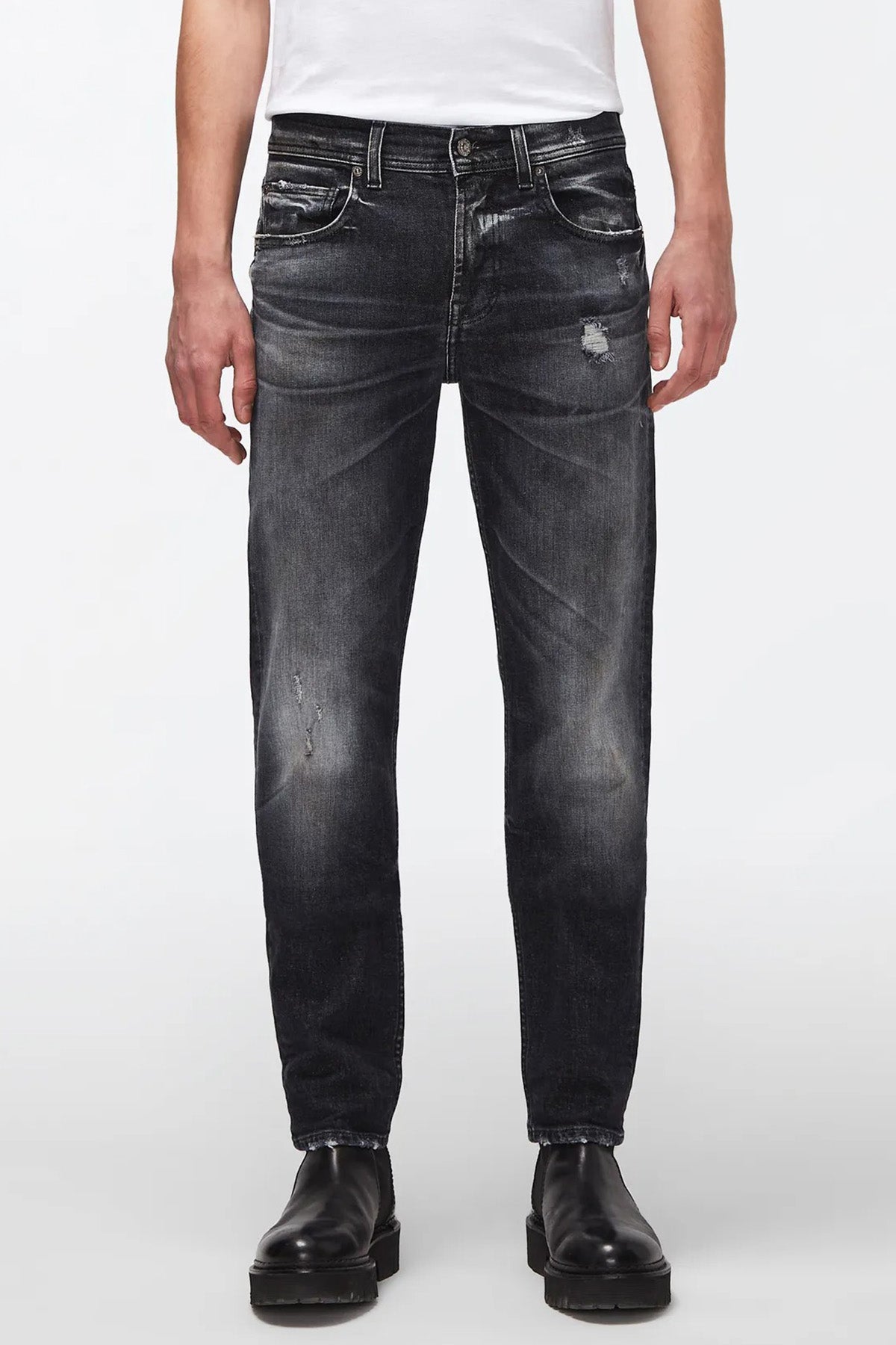 7 For All Mankind Slimmy Tapered Modern Slim Fit Jeans-Libas Trendy Fashion Store
