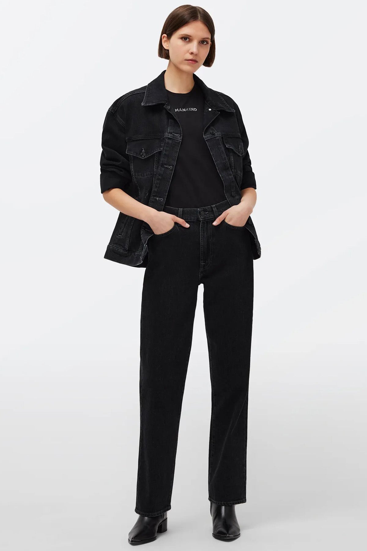 7 For All Mankind Denim Ceket-Libas Trendy Fashion Store