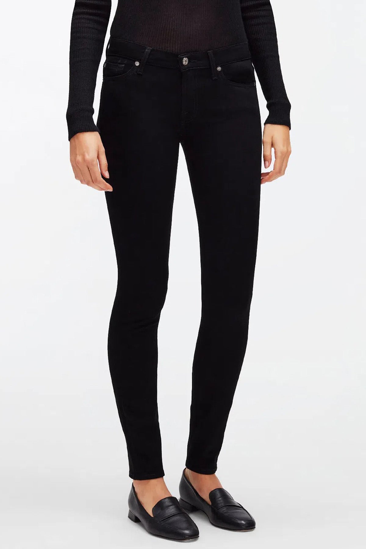 7 For All Mankind Skinny Fit Streç Jeans-Libas Trendy Fashion Store