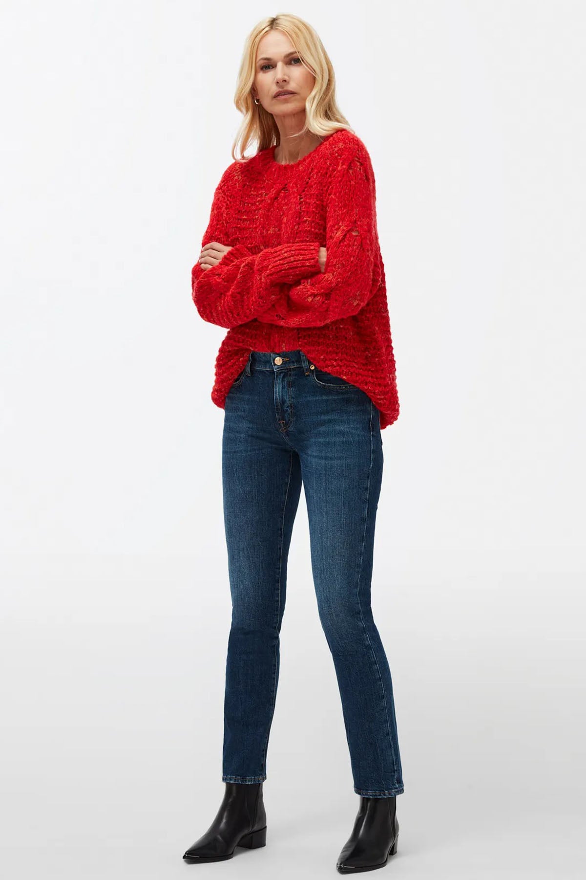 7 For All Mankind Roxanne Slim Fit Jeans-Libas Trendy Fashion Store