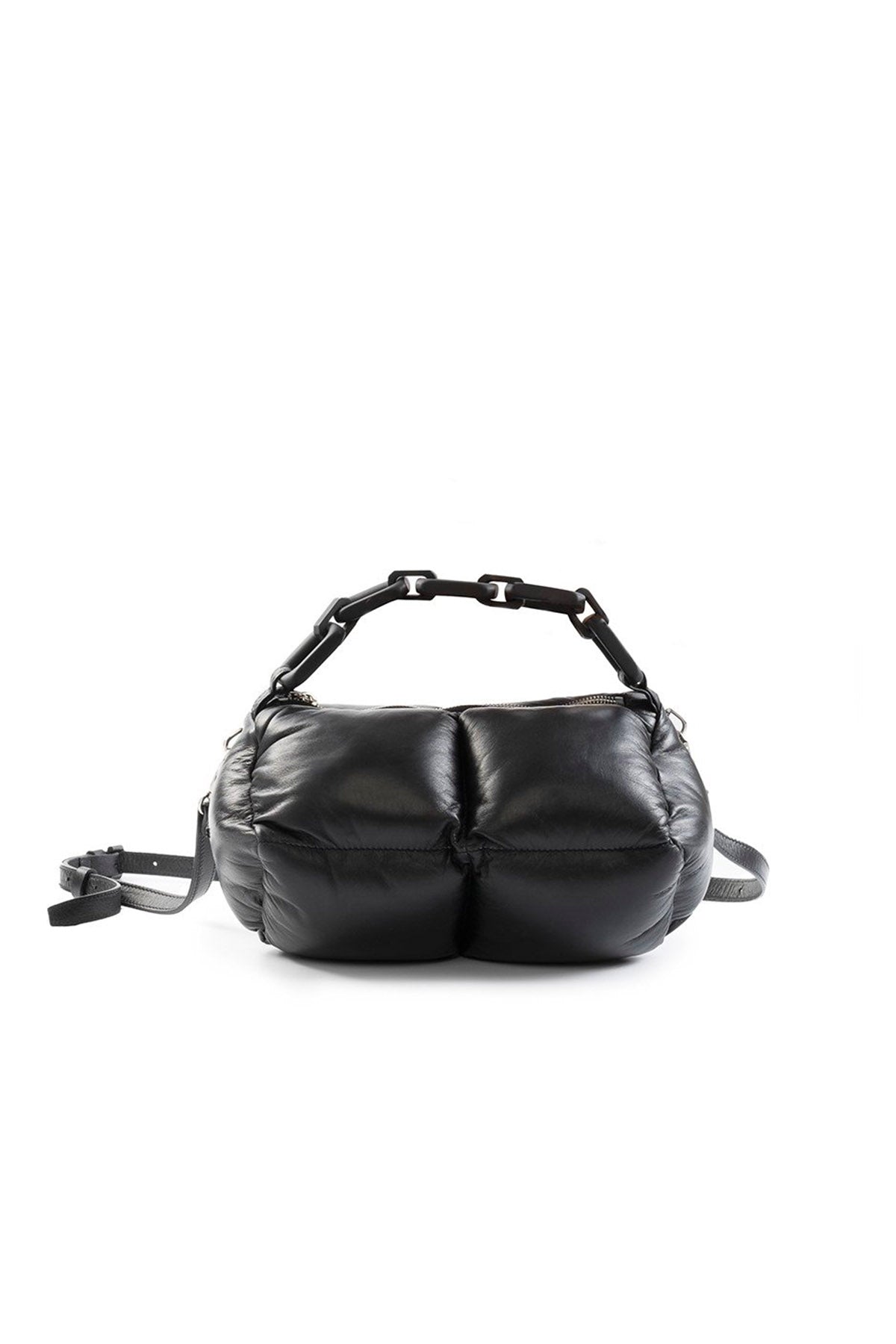 Vic Matie Deri Kapitone Omuz Çantası-Libas Trendy Fashion Store