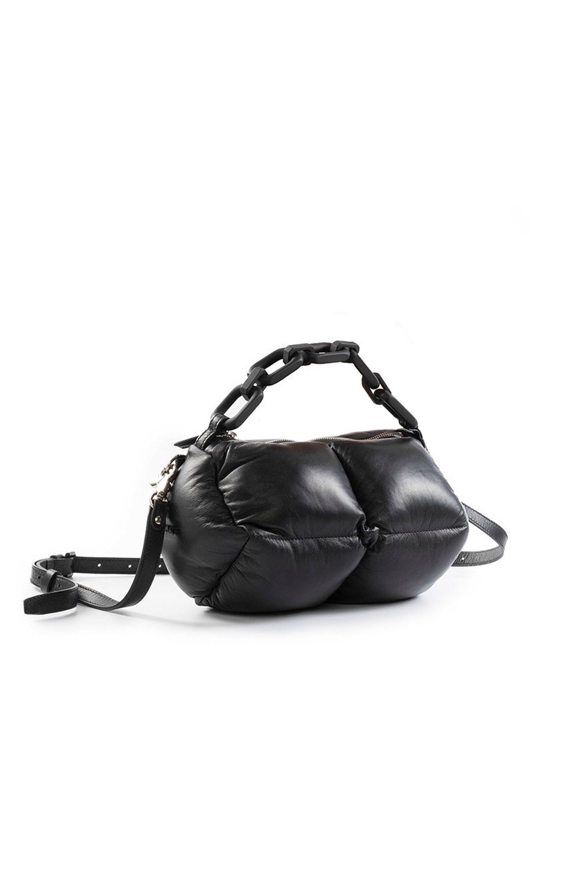 Vic Matie Deri Kapitone Omuz Çantası-Libas Trendy Fashion Store