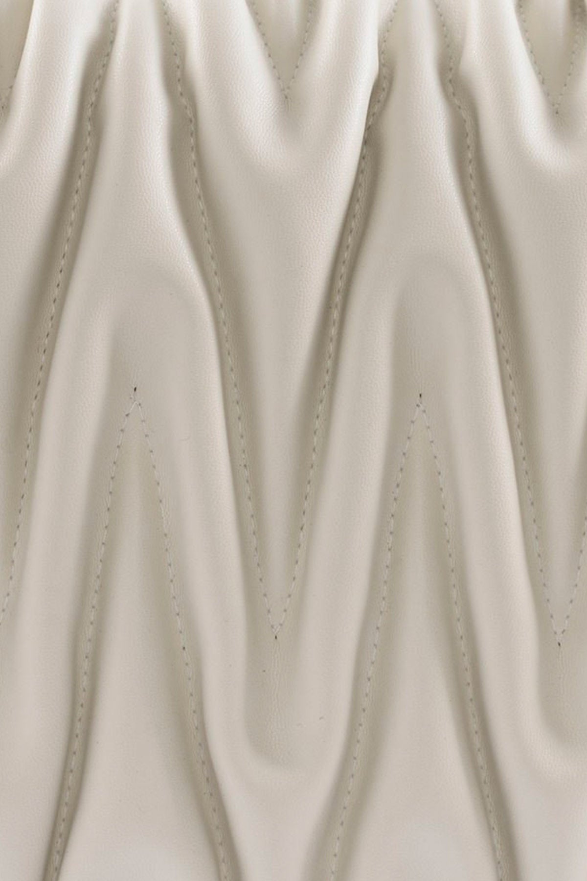 Vic Matie Deri Büzgülü Omuz Çantası-Libas Trendy Fashion Store