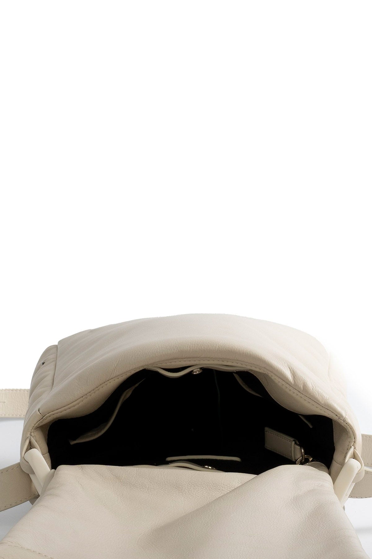 Vic Matie Deri Büzgülü Omuz Çantası-Libas Trendy Fashion Store