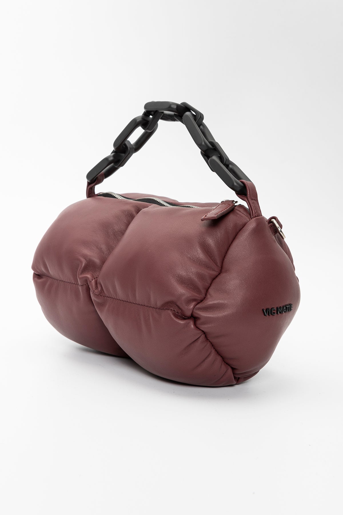 Vic Matie Deri Kapitone Omuz Çantası-Libas Trendy Fashion Store