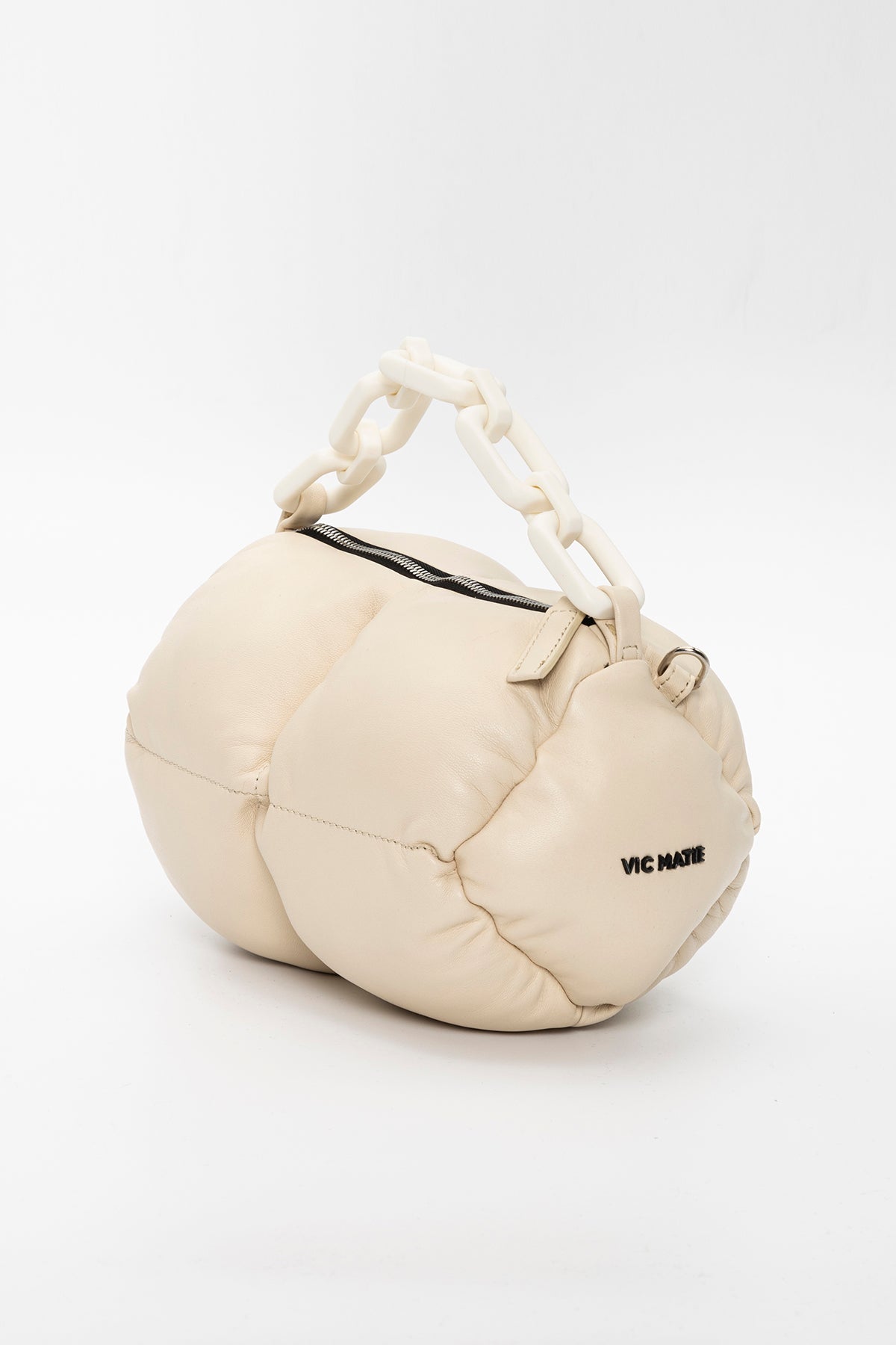 Vic Matie Deri Kapitone Omuz Çantası-Libas Trendy Fashion Store