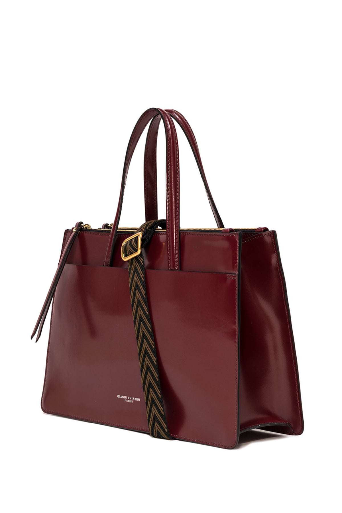 Gianni Chiarini Empire Rugan Deri Çanta-Libas Trendy Fashion Store