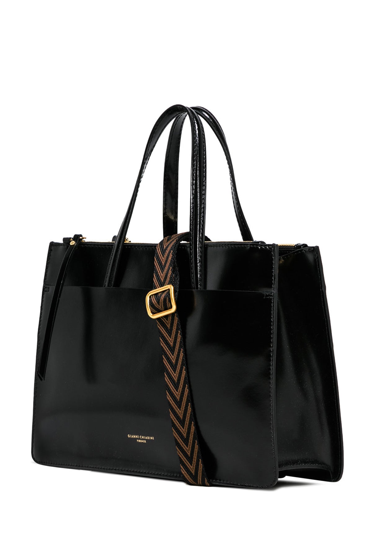 Gianni Chiarini Empire Rugan Deri Çanta-Libas Trendy Fashion Store