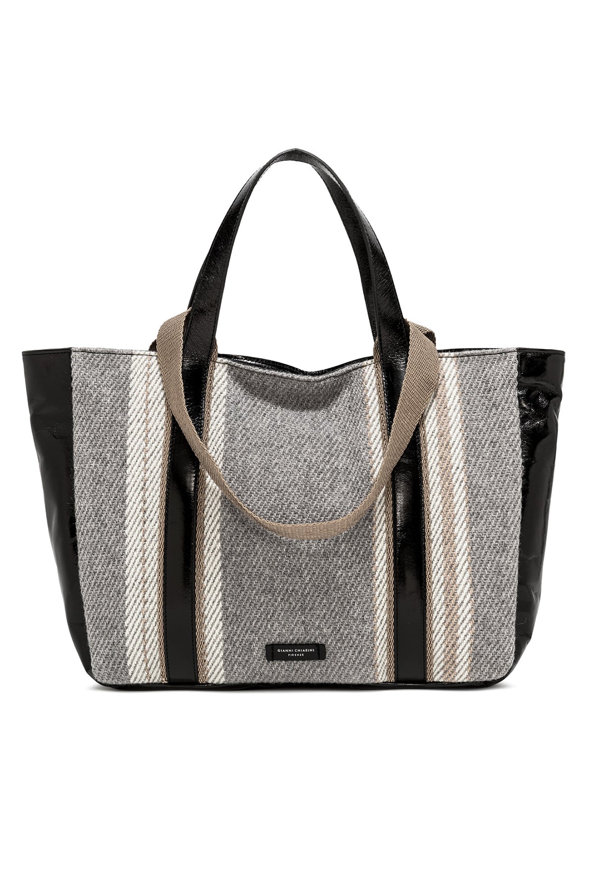 Gianni Chiarini Sandra Rugan Deri Detaylı Yün Çanta-Libas Trendy Fashion Store