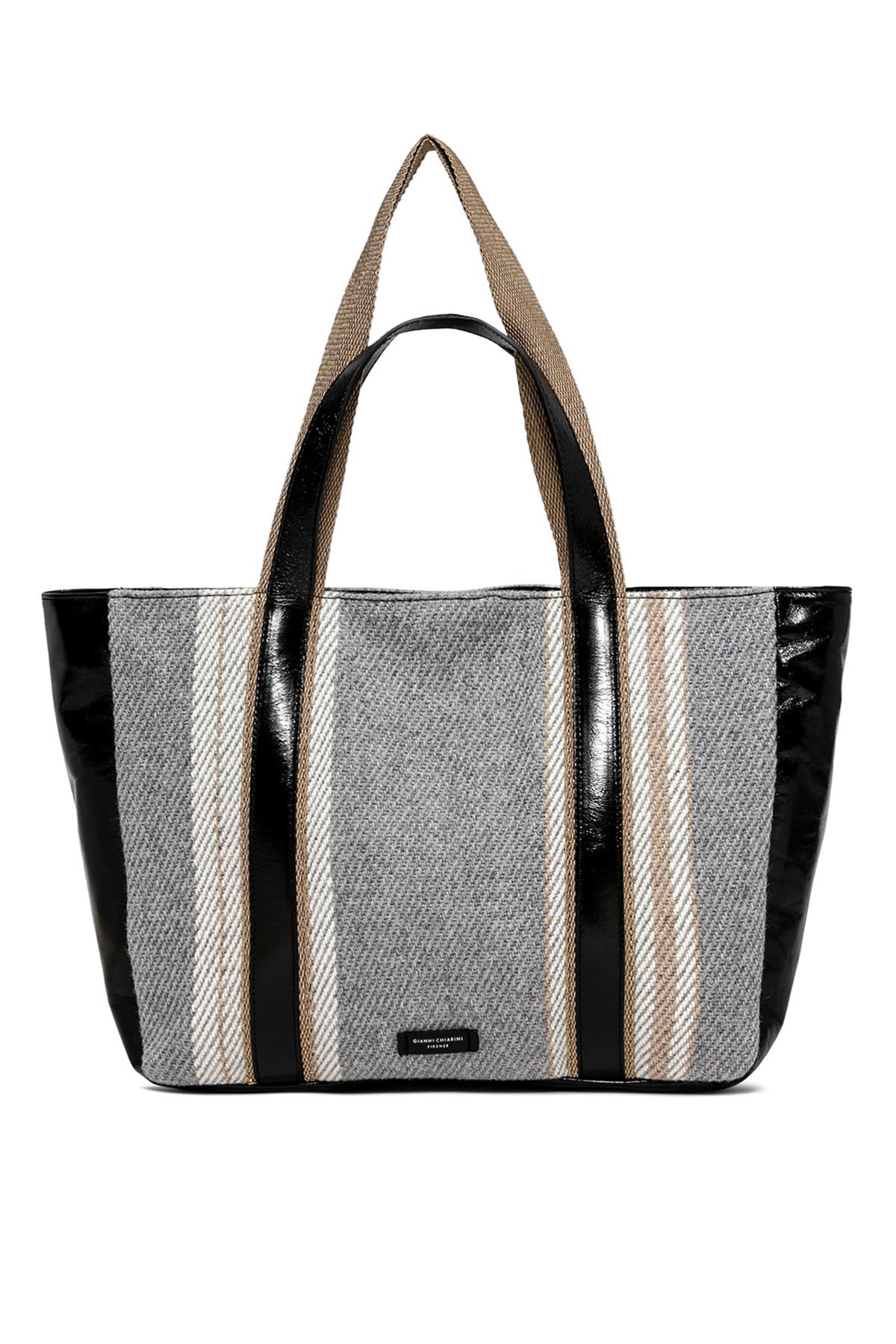 Gianni Chiarini Sandra Rugan Deri Detaylı Yün Çanta-Libas Trendy Fashion Store