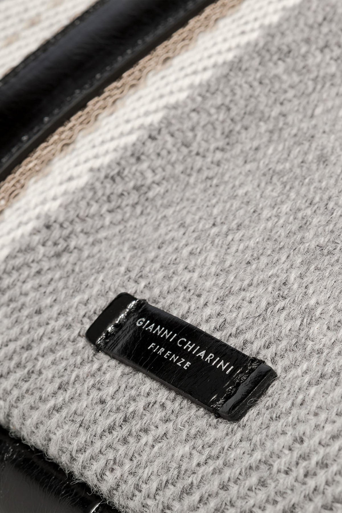 Gianni Chiarini Sandra Rugan Deri Detaylı Yün Çanta-Libas Trendy Fashion Store