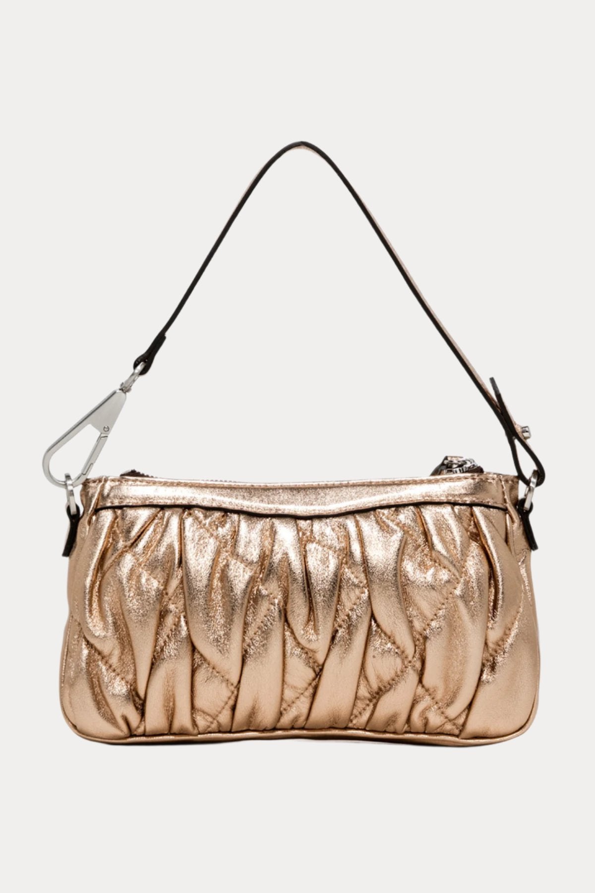 Gianni Chiarini Brooke Kapitone Metalik Deri Çanta-Libas Trendy Fashion Store