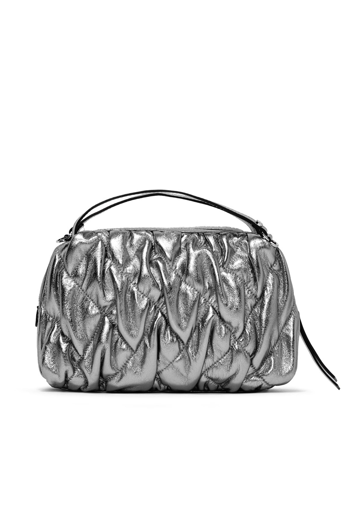 Gianni Chiarini Alifa Kapitone Metalik Deri Çanta-Libas Trendy Fashion Store