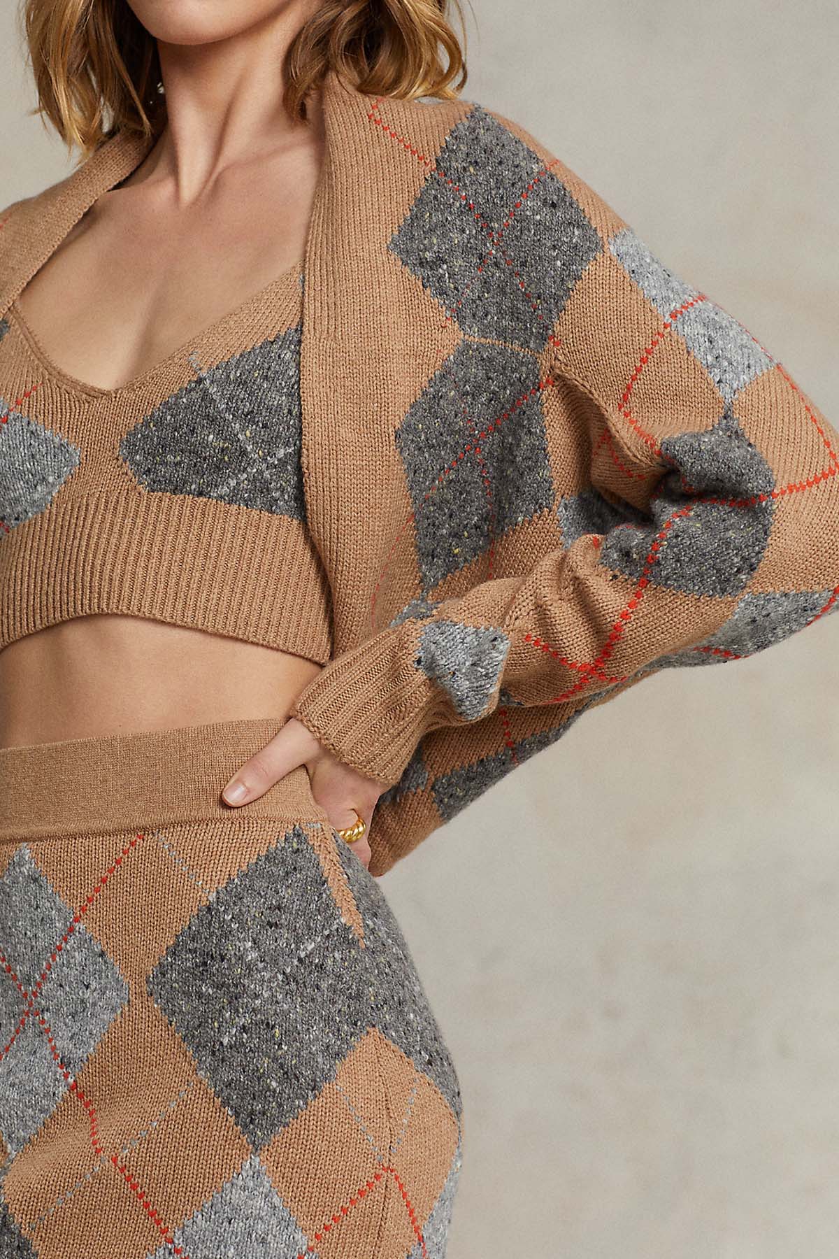 Polo Ralph Lauren Ekose Triko Set-Libas Trendy Fashion Store