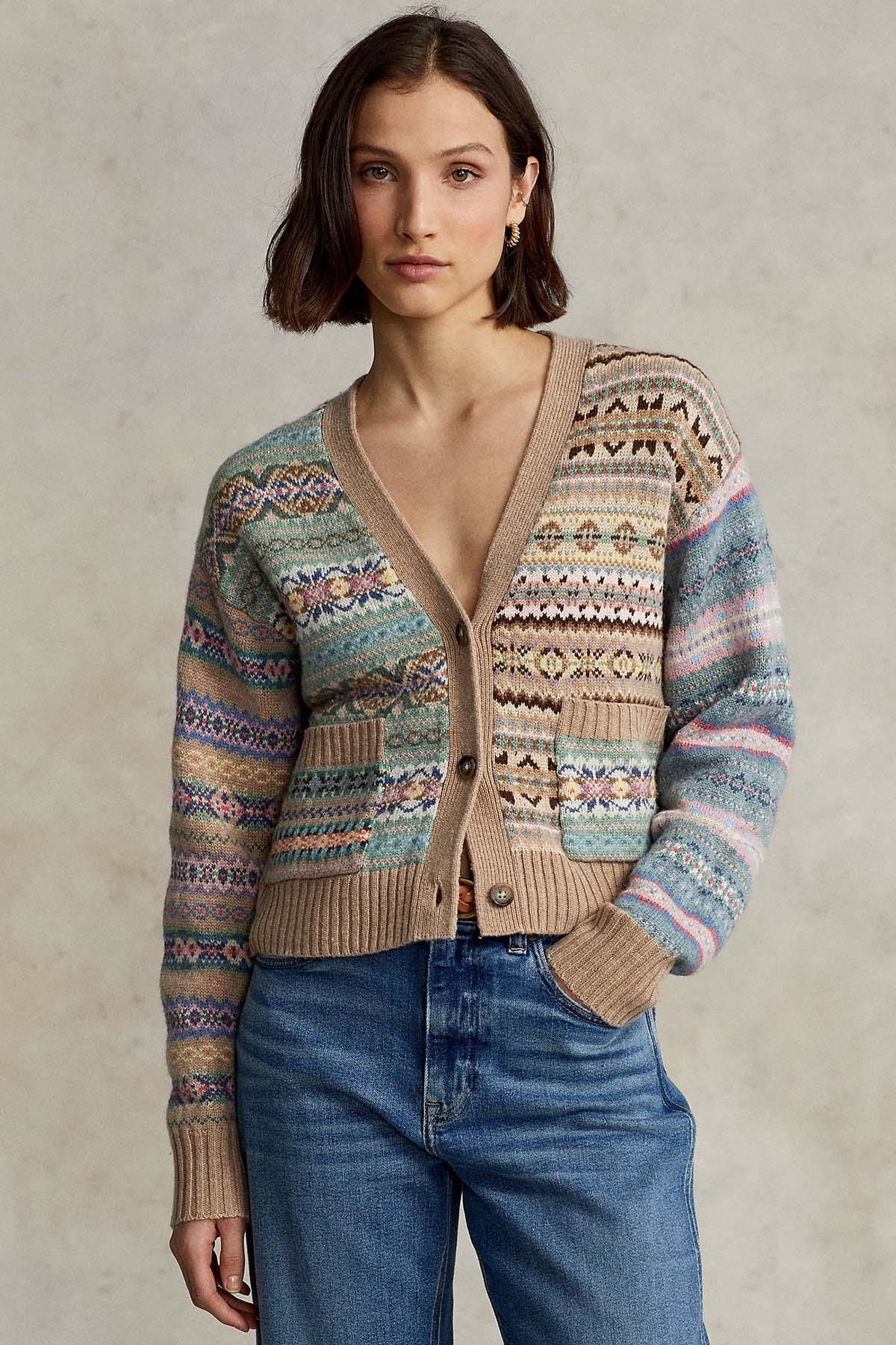 Polo Ralph Lauren Kaşmirli Yün Triko Ceket-Libas Trendy Fashion Store