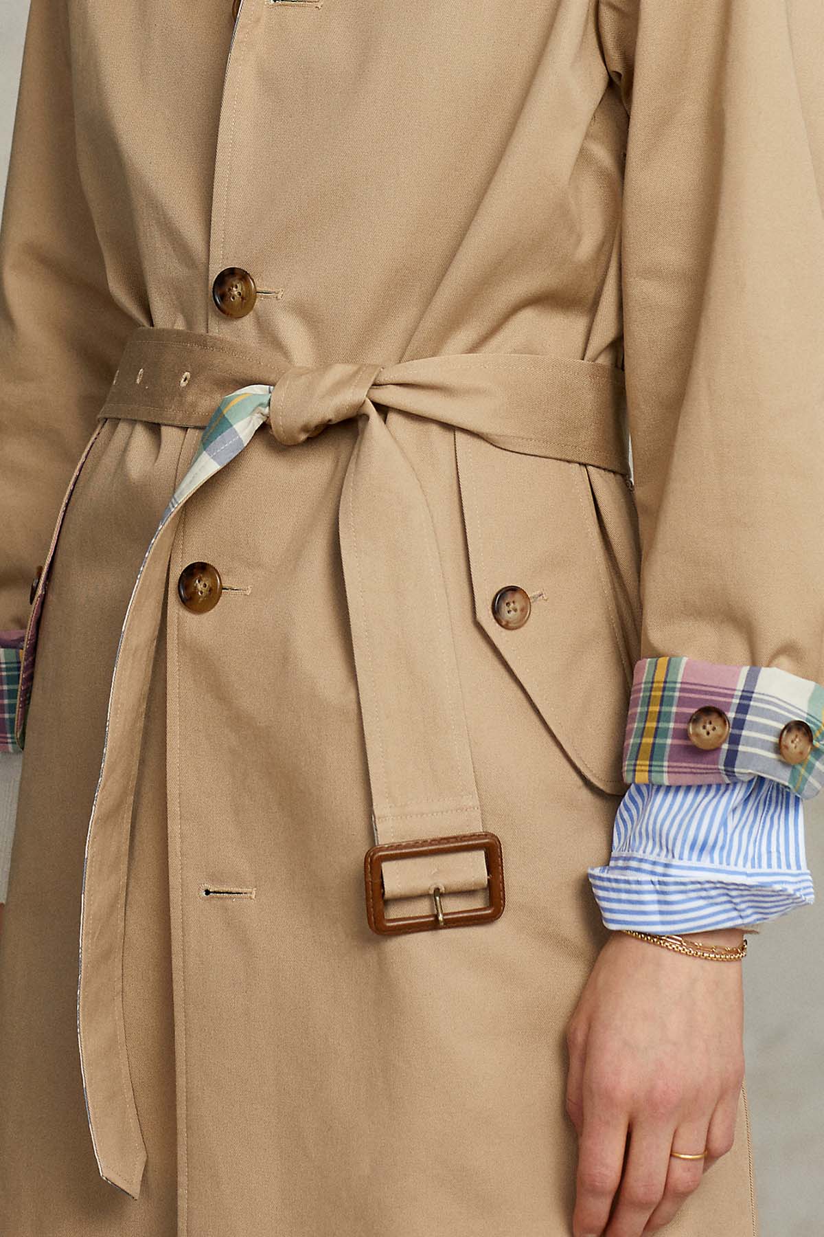 Polo Ralph Lauren Çift Taraflı Kemerli Trençkot-Libas Trendy Fashion Store