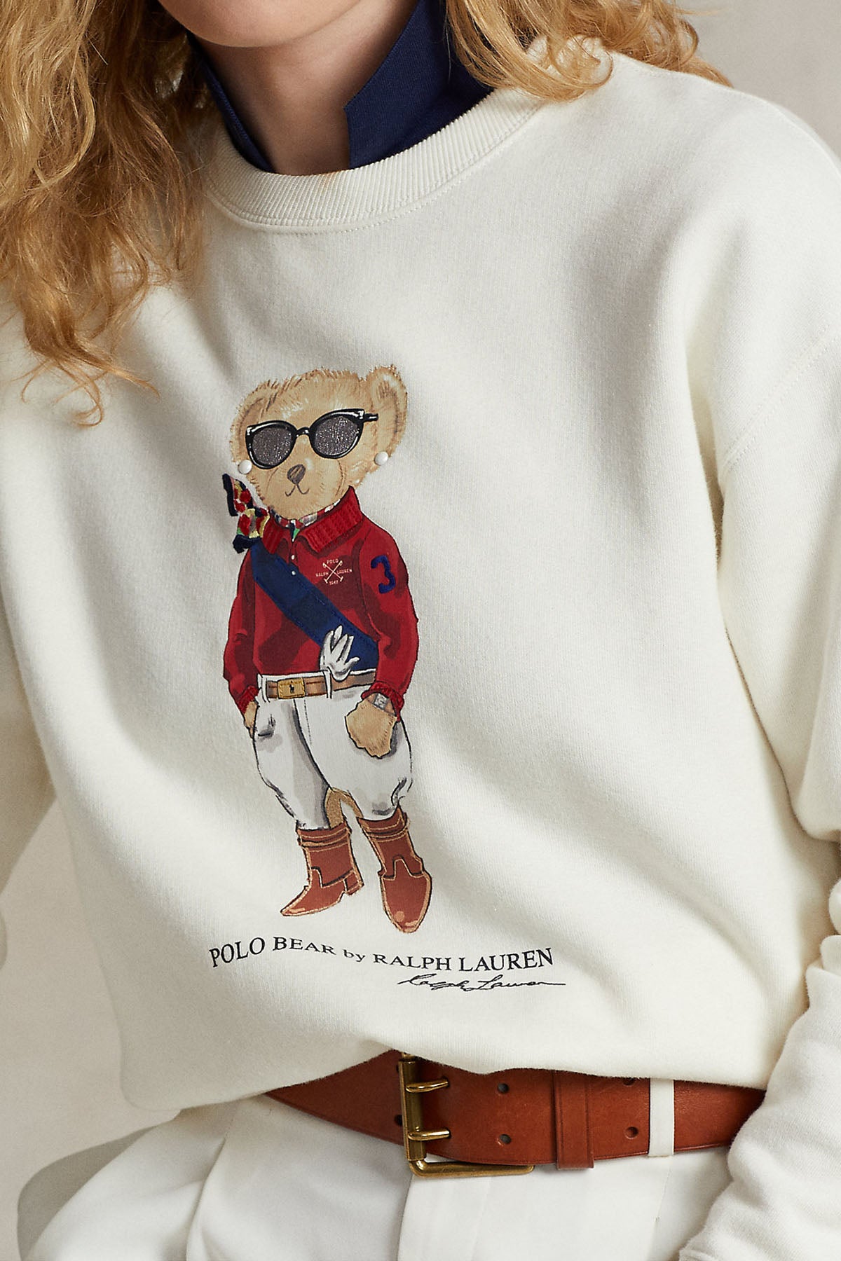 Polo Ralph Lauren İçi Polarlı Polo Bear Sweatshirt-Libas Trendy Fashion Store